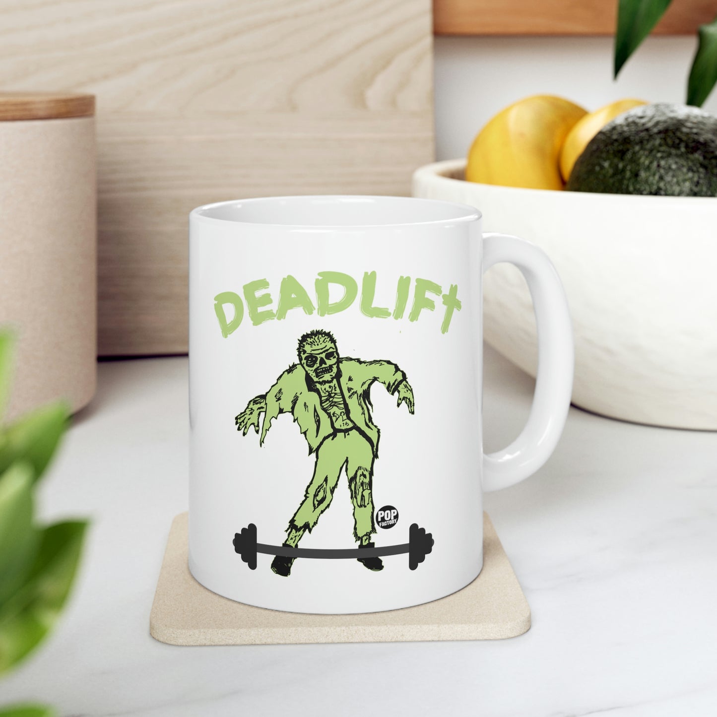 DEADLIFT ZOMBIE COFFEE MUG