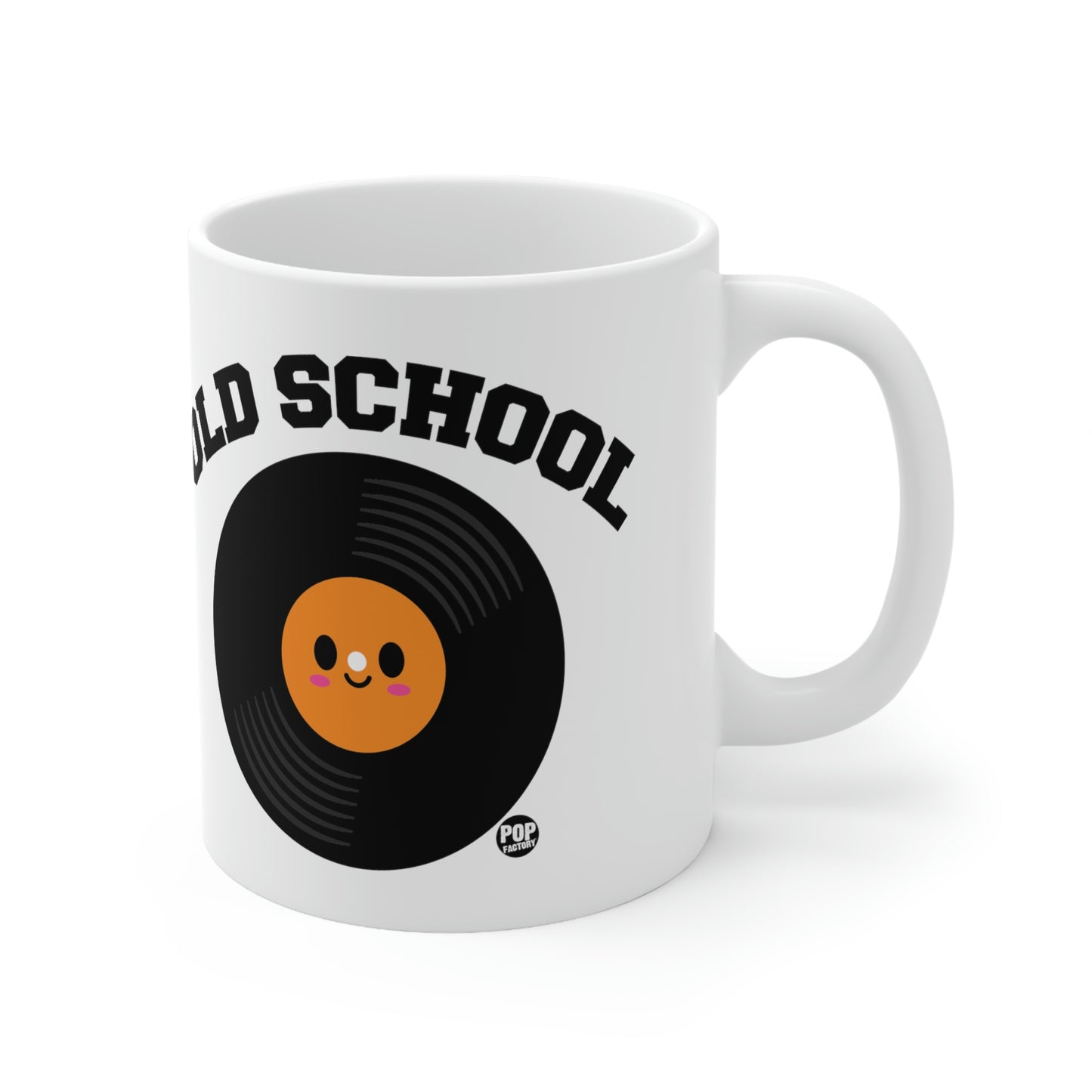 OLD SCHOOL RECORD COFFEE  MUG