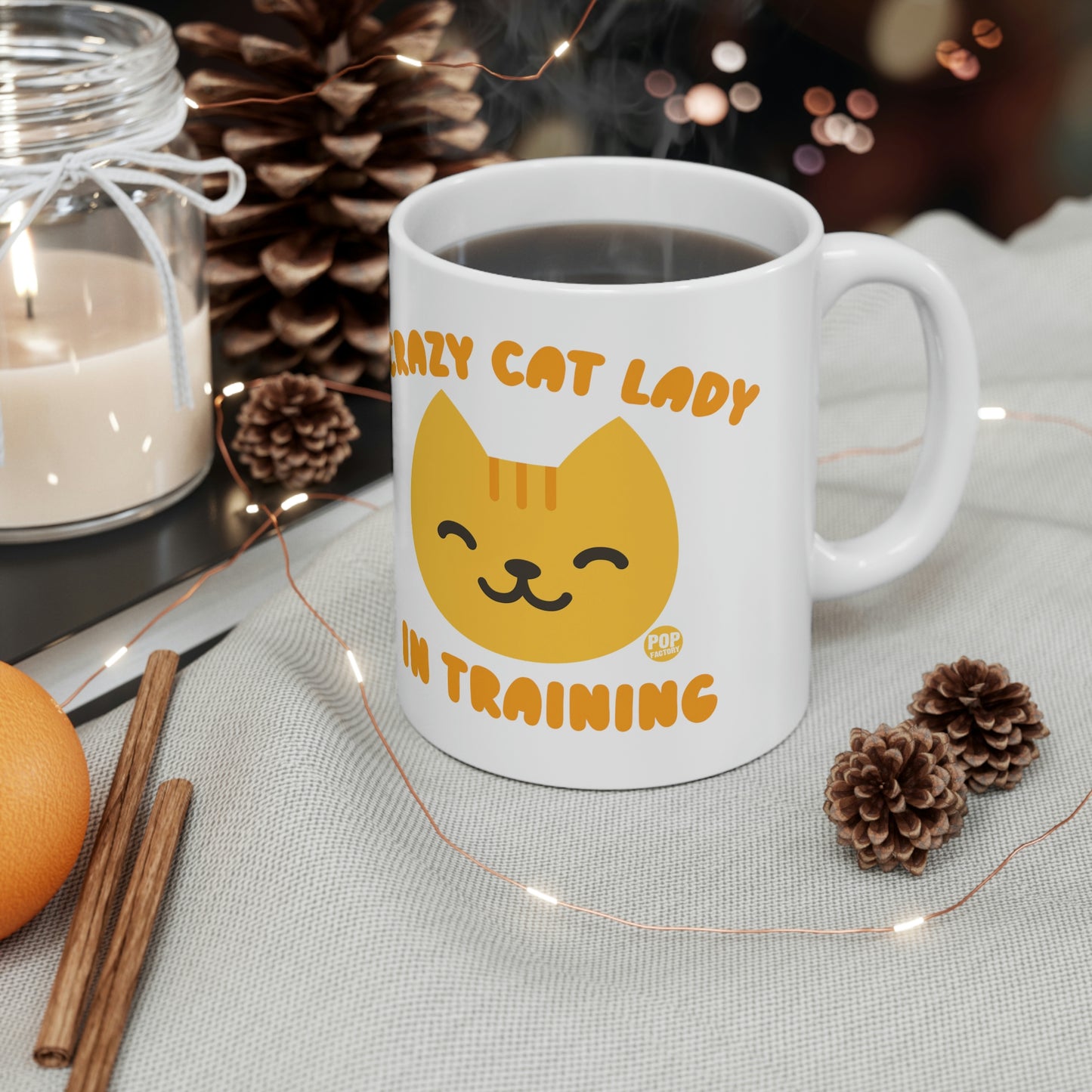 CRAZY CAT LADYIN TRAINING COFFEE MUG