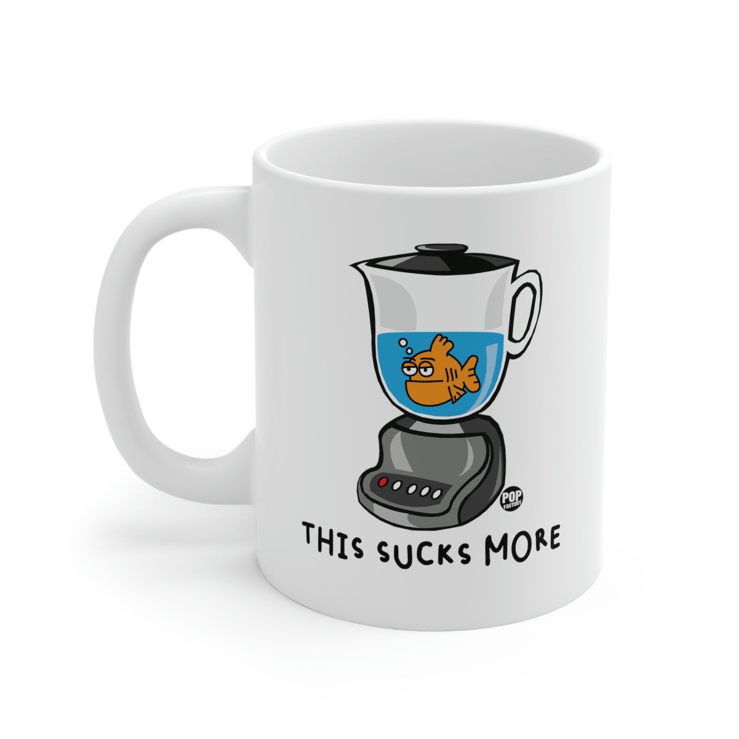 This Sucks More Goldfish Mug