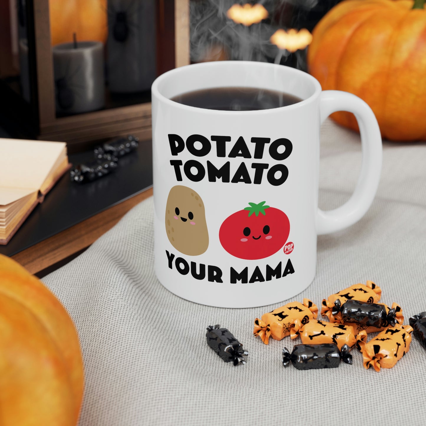 POTATO TOMATO COFFEE MUG