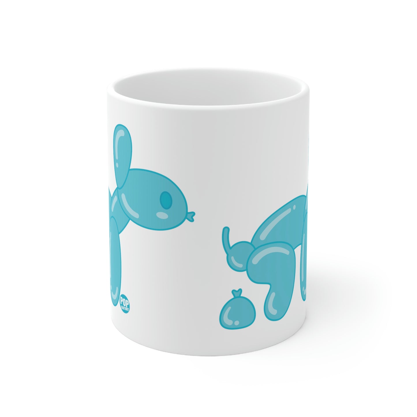 BALLOON DOG POOP COFFEE MUG