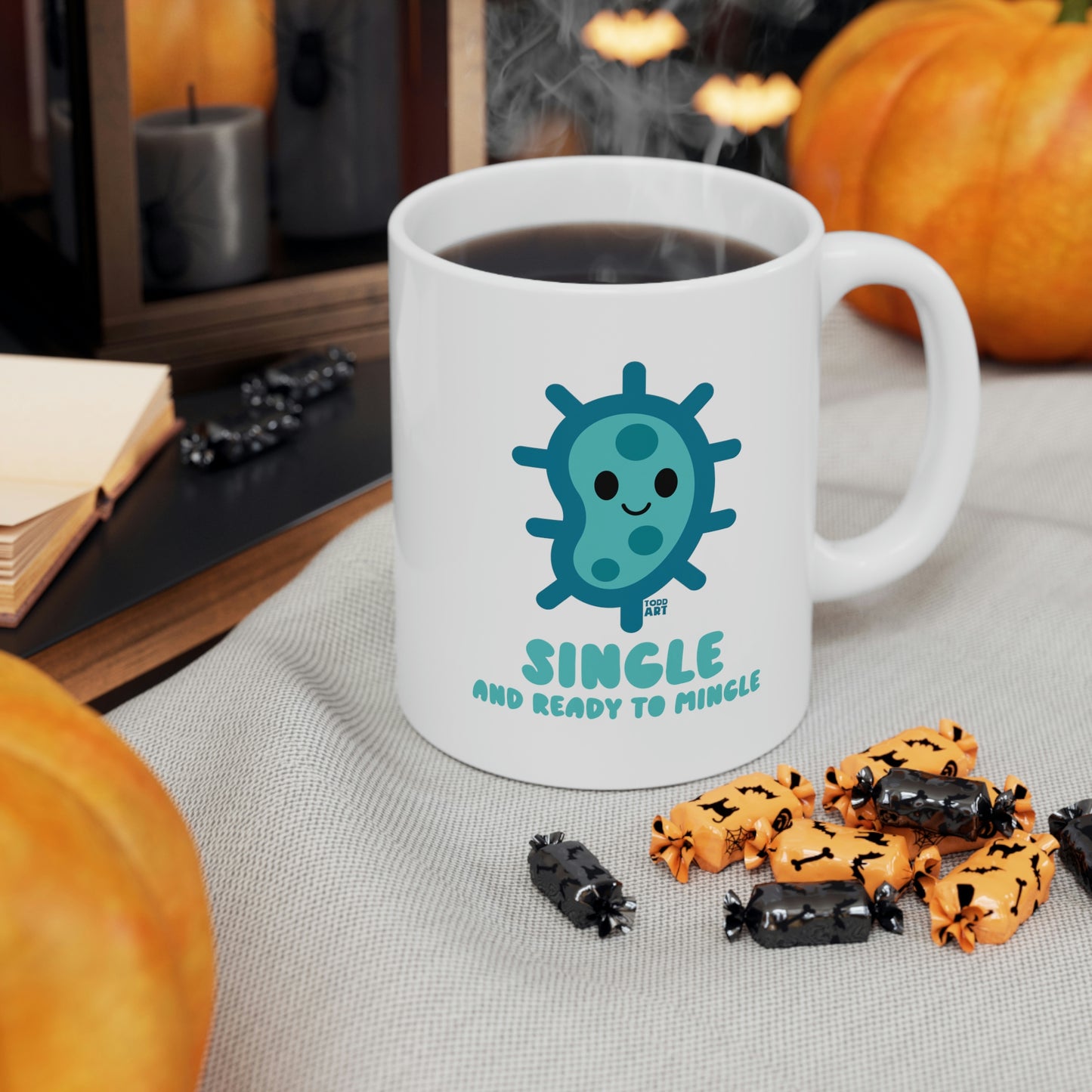 Single Ready To Mingle Cell Mug