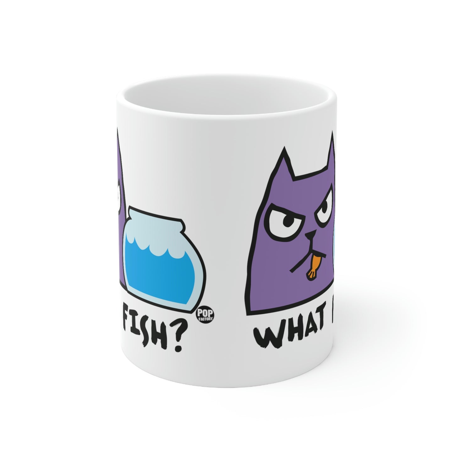 What Fish Cat Mug