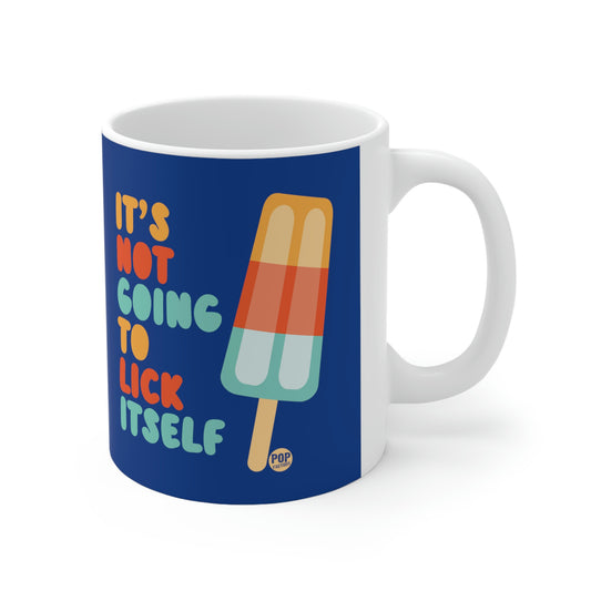 IT'S NOT GOING TO LICK ITSELF POPSICLE COFFEE MUG