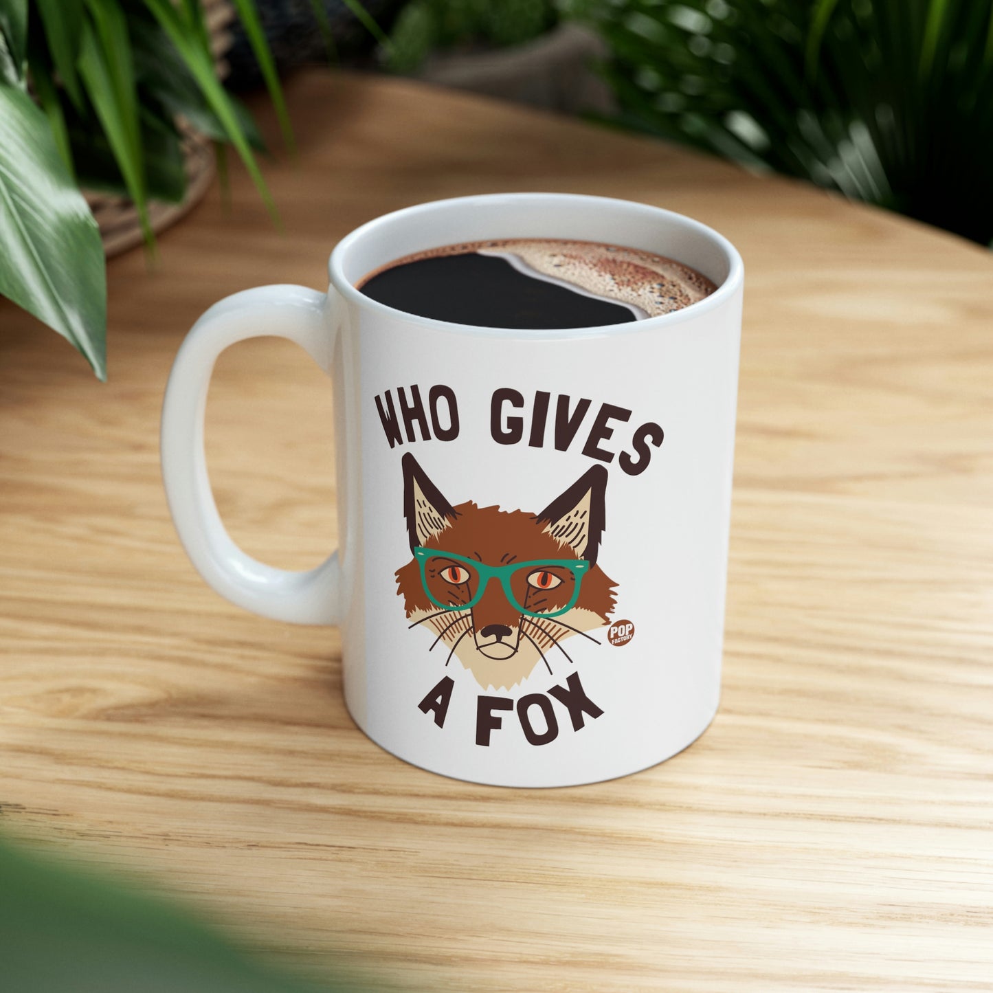 Who Give A Fox Mug