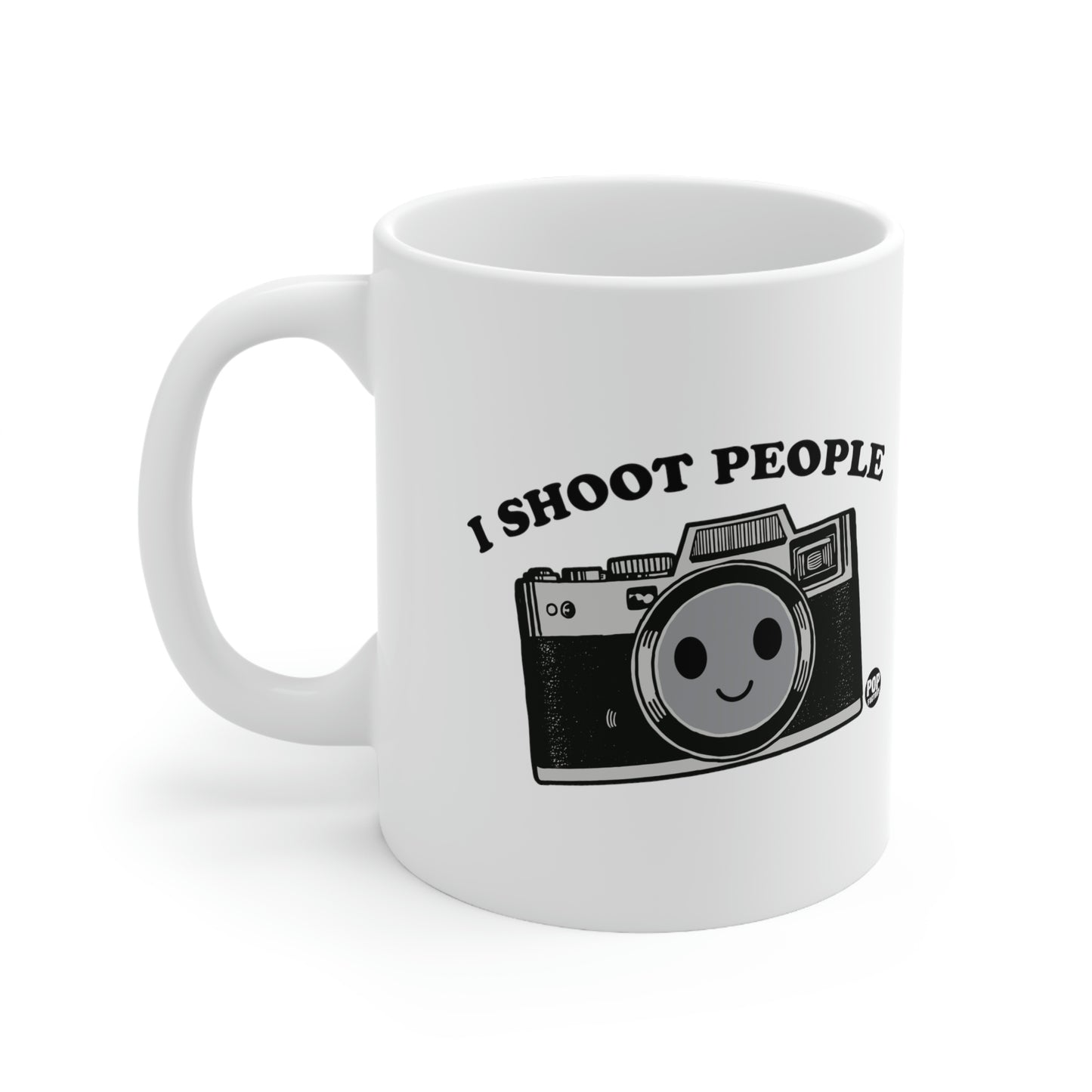 I SHOOT PEOPLE COFFEE MUG