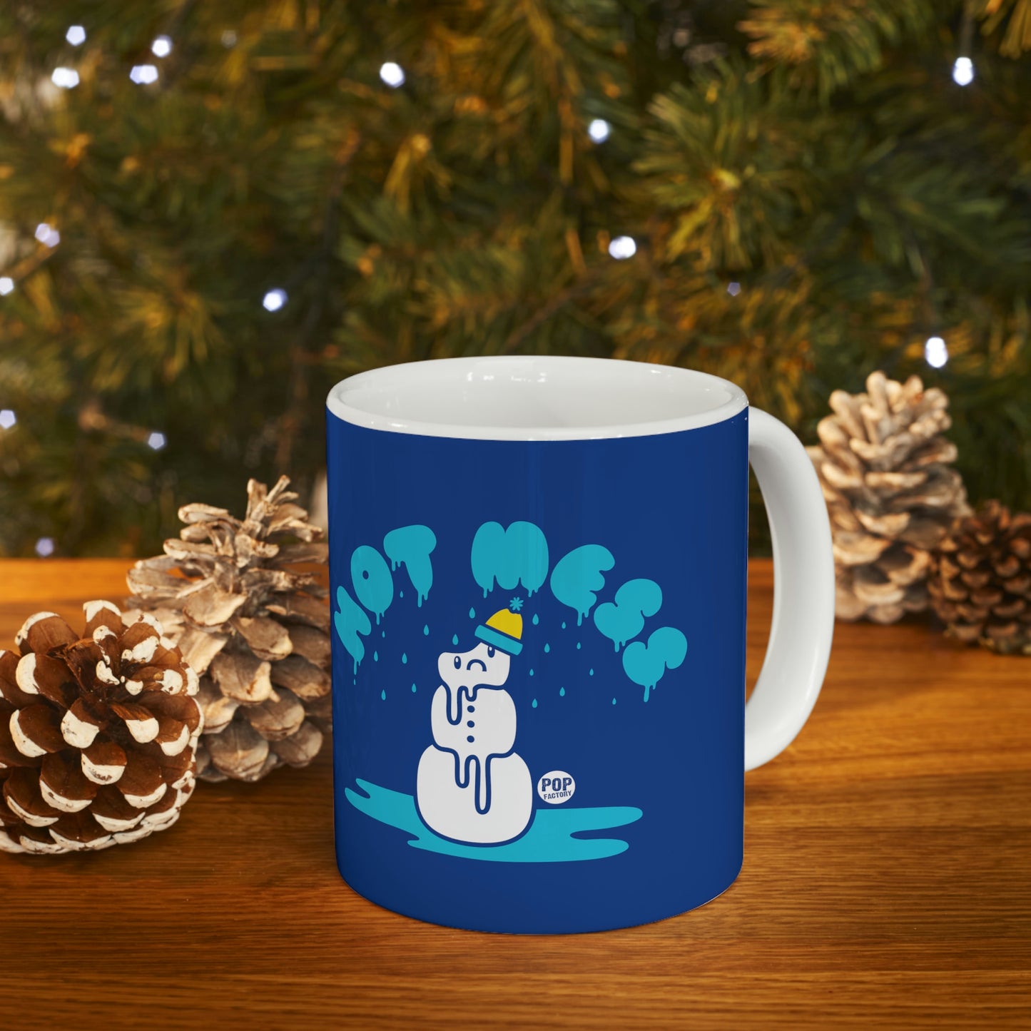 HOT MESS SNOWMAN COFFEE MUG