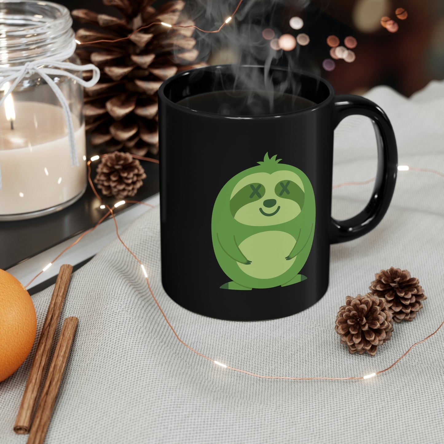 DEADIMALS SLOTH COFFEE MUG