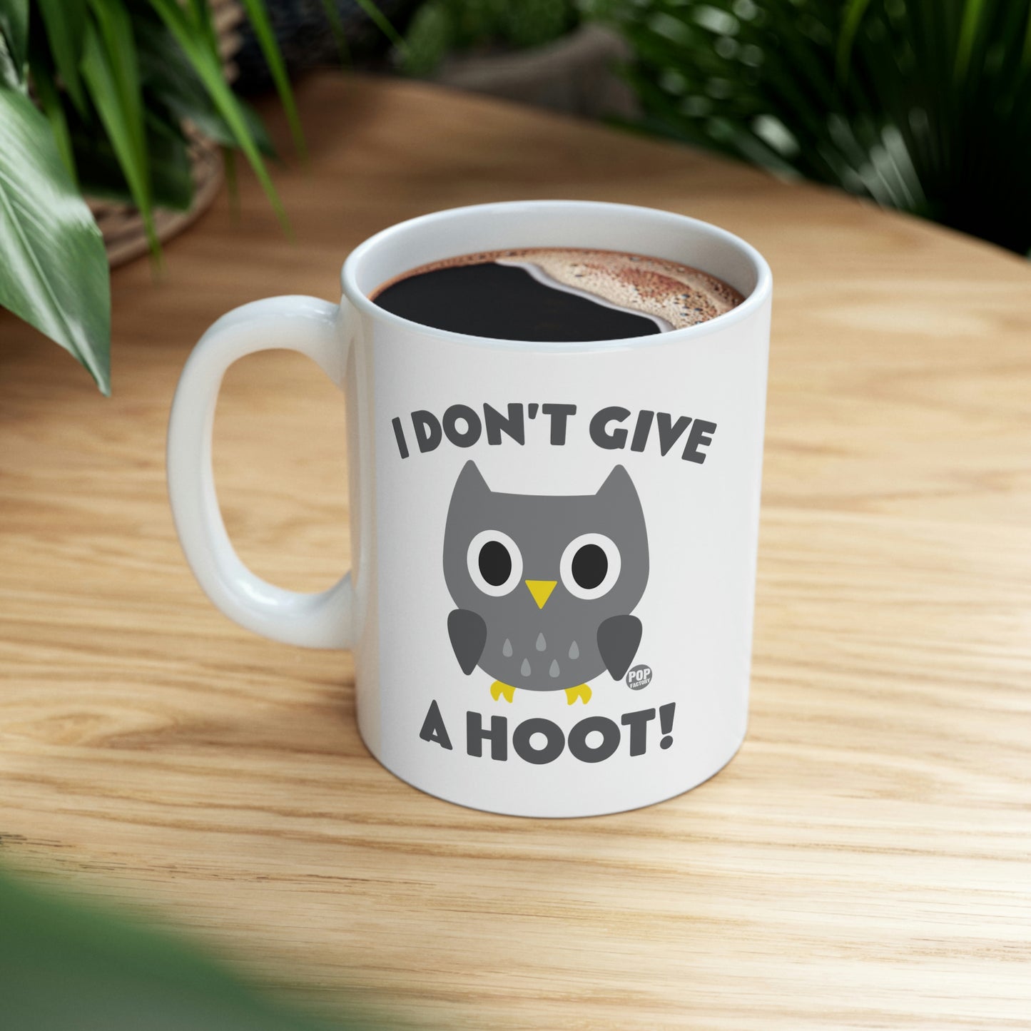 DON'T GIVE A HOOT COFFEE MUG