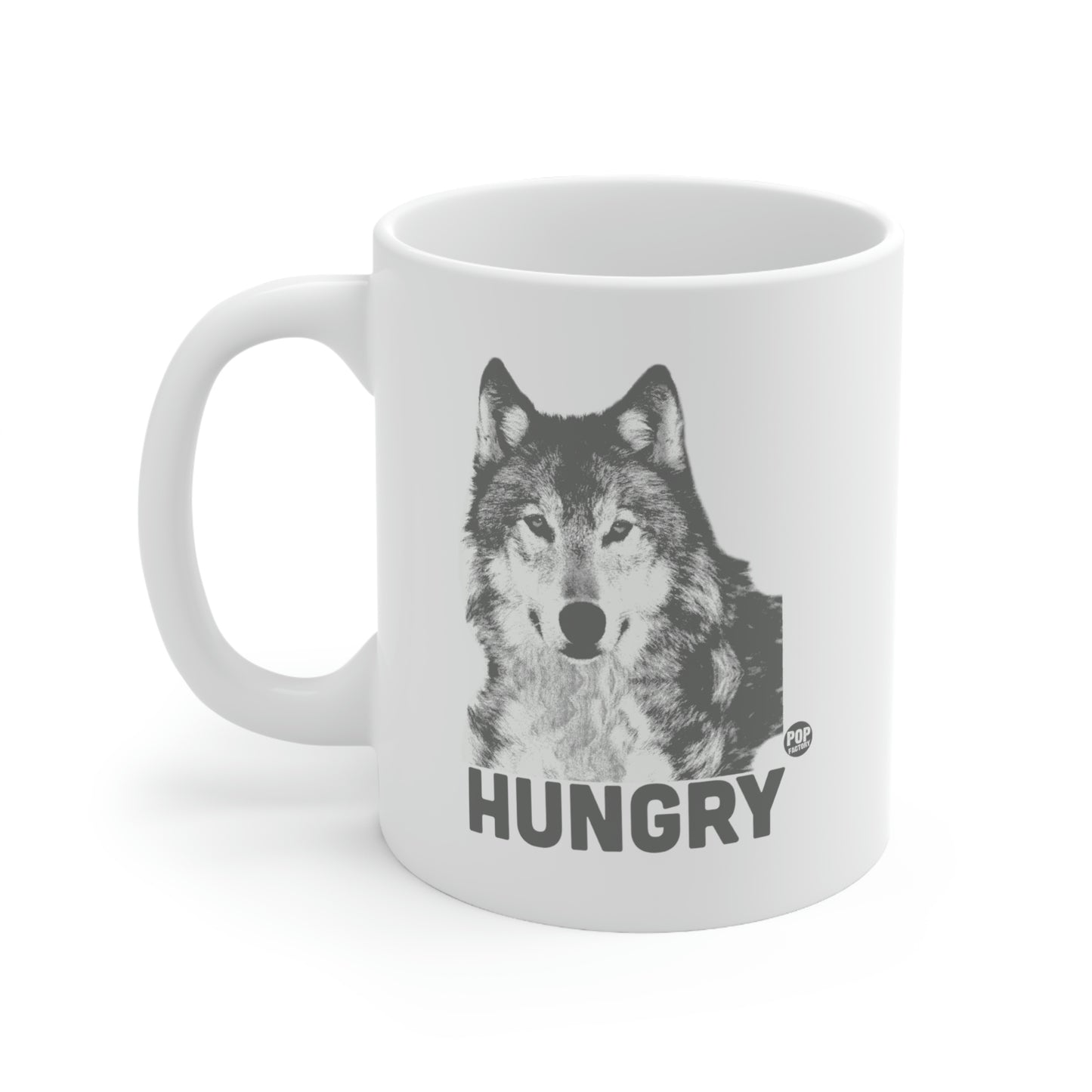 HUNGRY WOLF COFFEE MUG