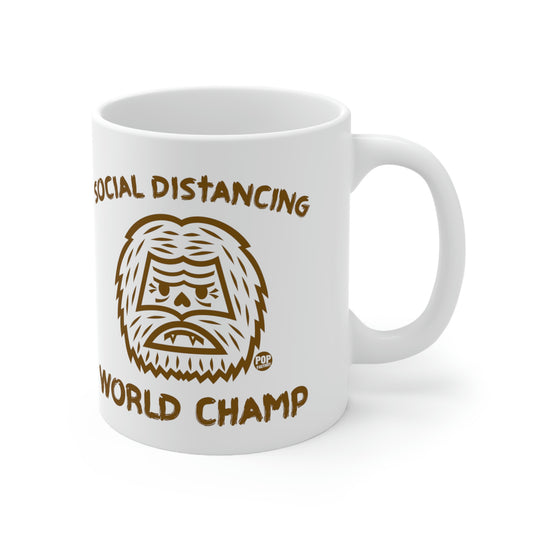 Social Distancing Champ Bigfoot Mug