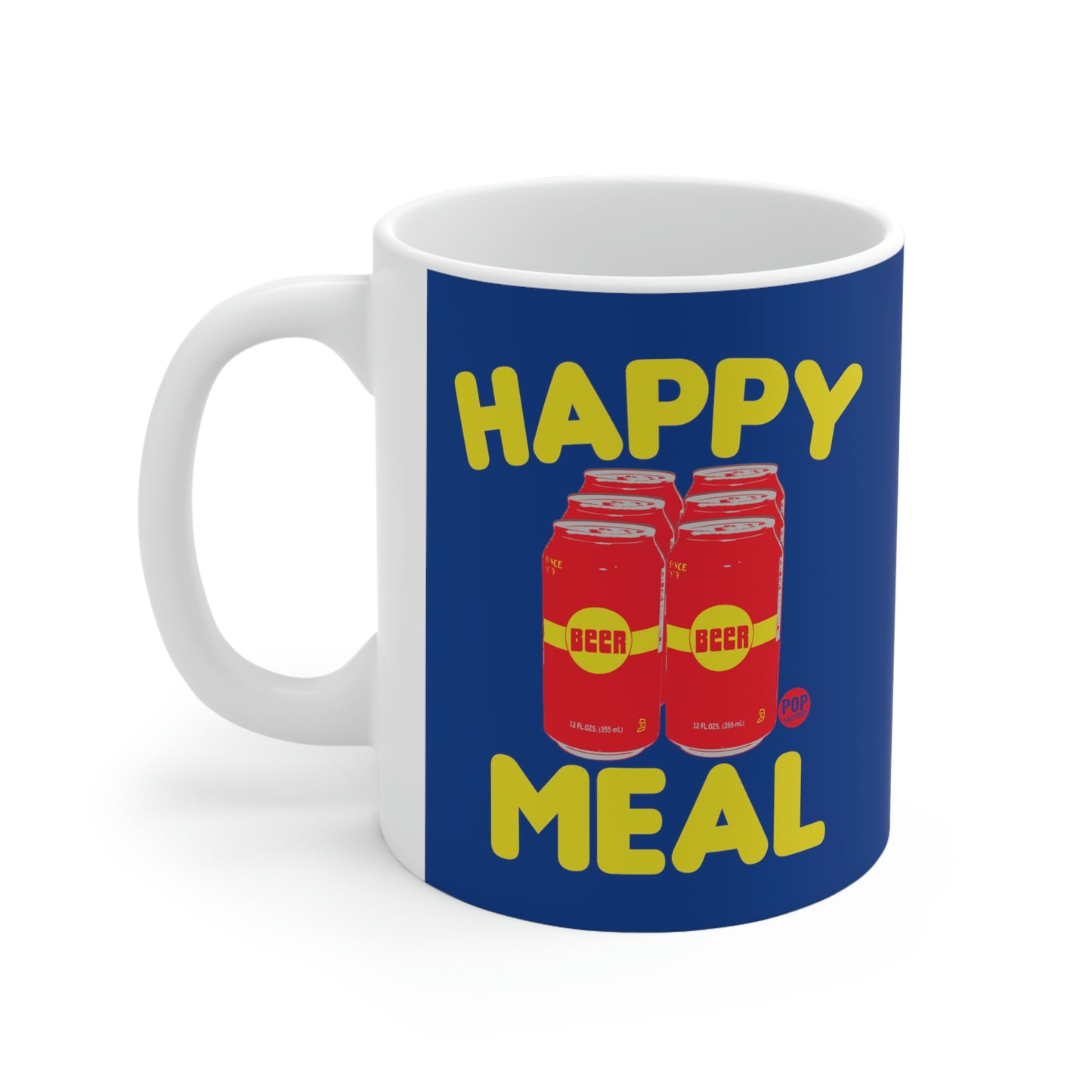 HAPPY MEAL BEER COFFEE MUG