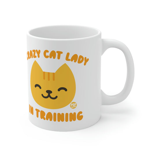 CRAZY CAT LADYIN TRAINING COFFEE MUG