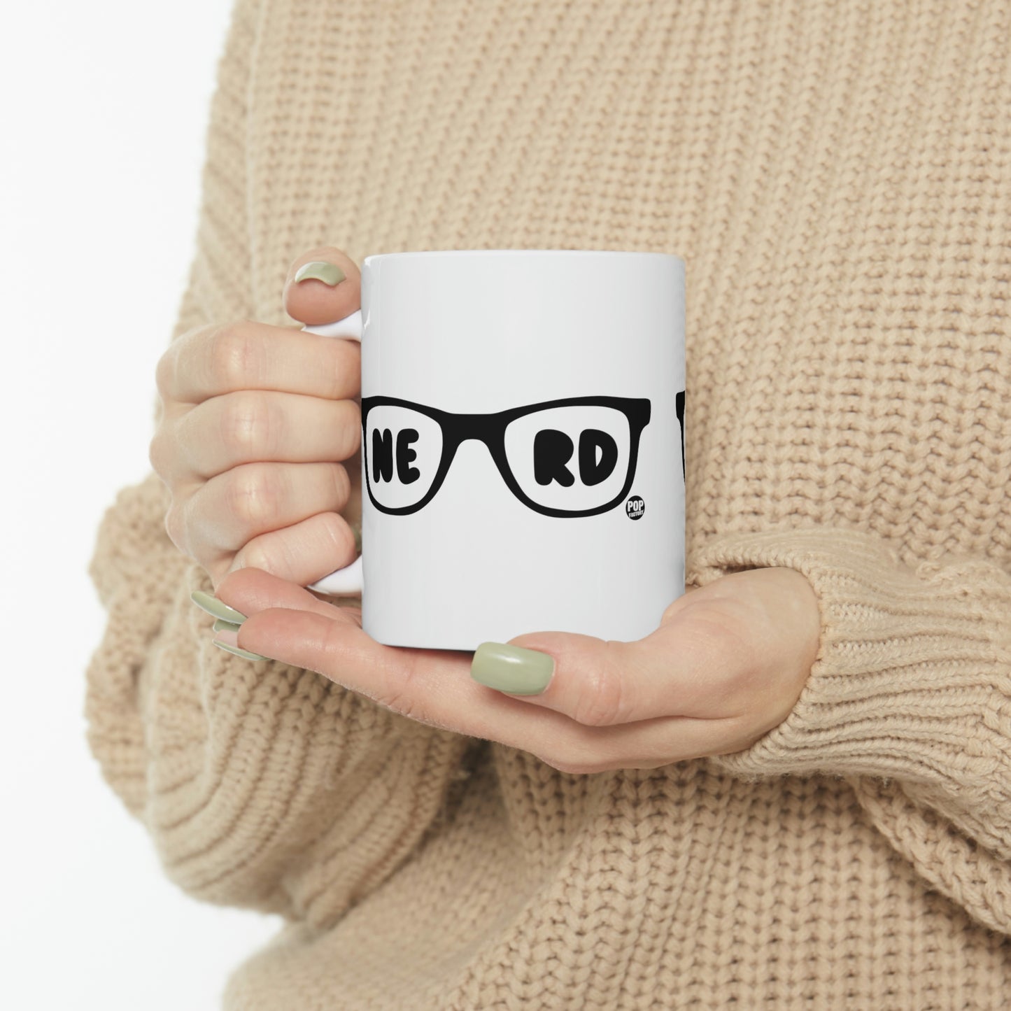 NERD GLASSES COFFEE MUG