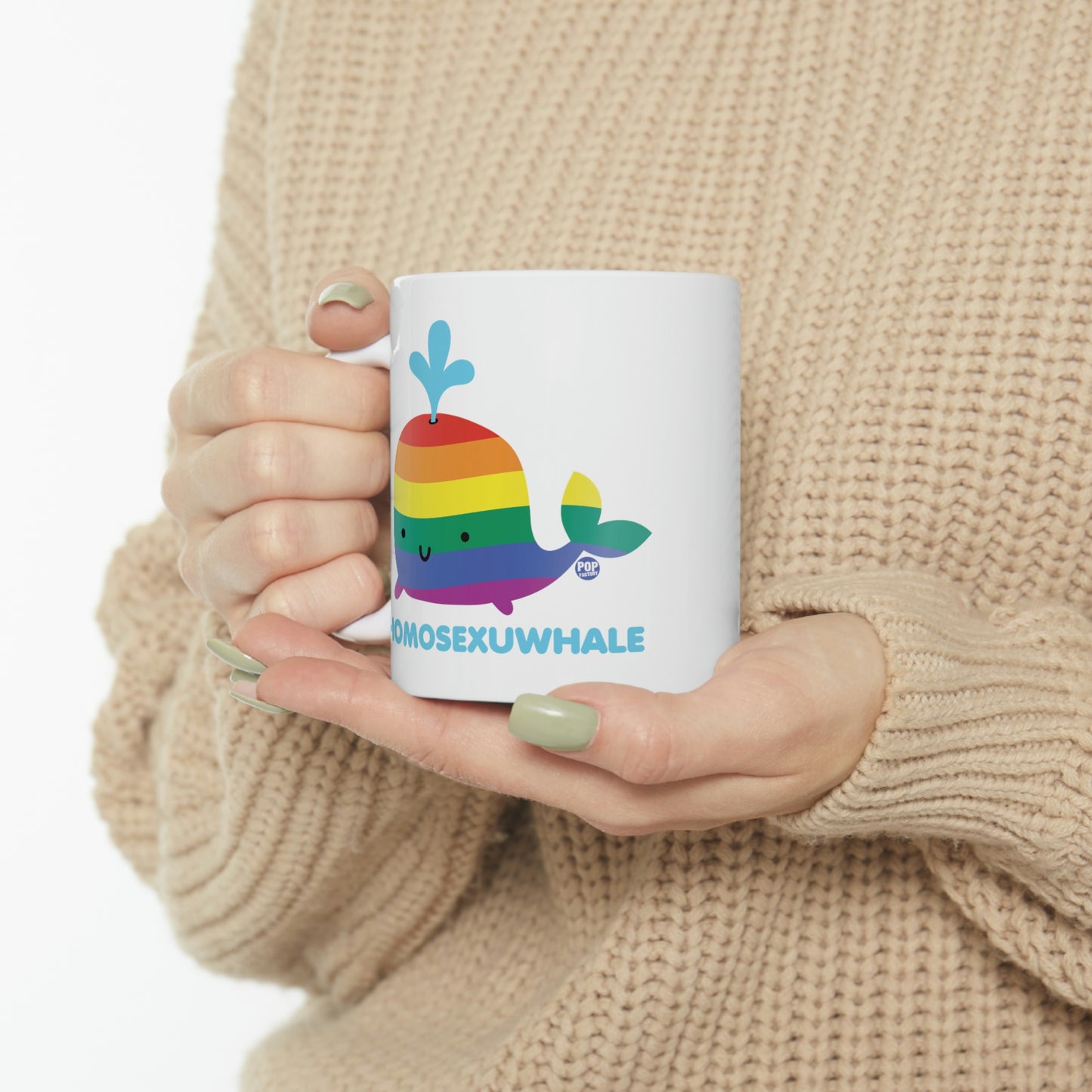 HOMOSEXUWHALE COFFEE MUG