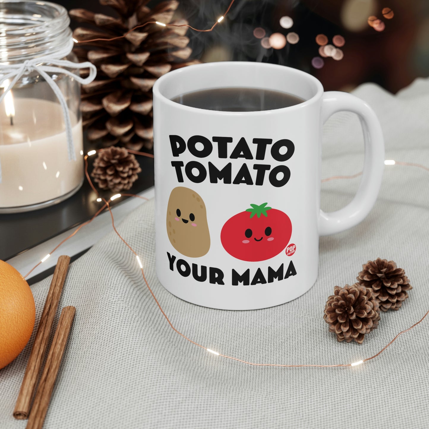 POTATO TOMATO COFFEE MUG