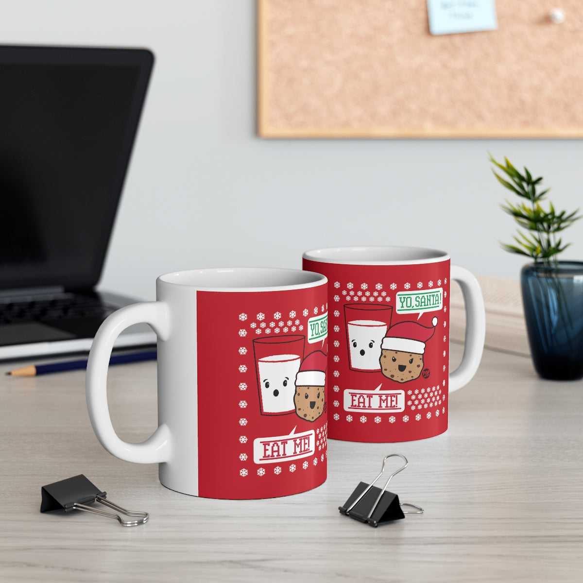 Yo Santa Eat Me Cookie Mug