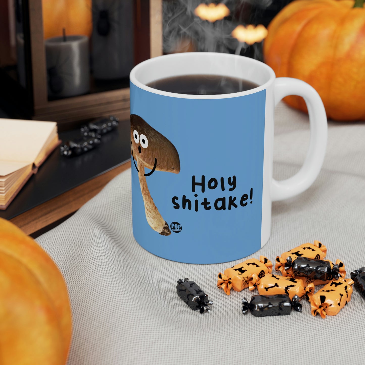 HOLY SHITAKE!  COFFEE MUG