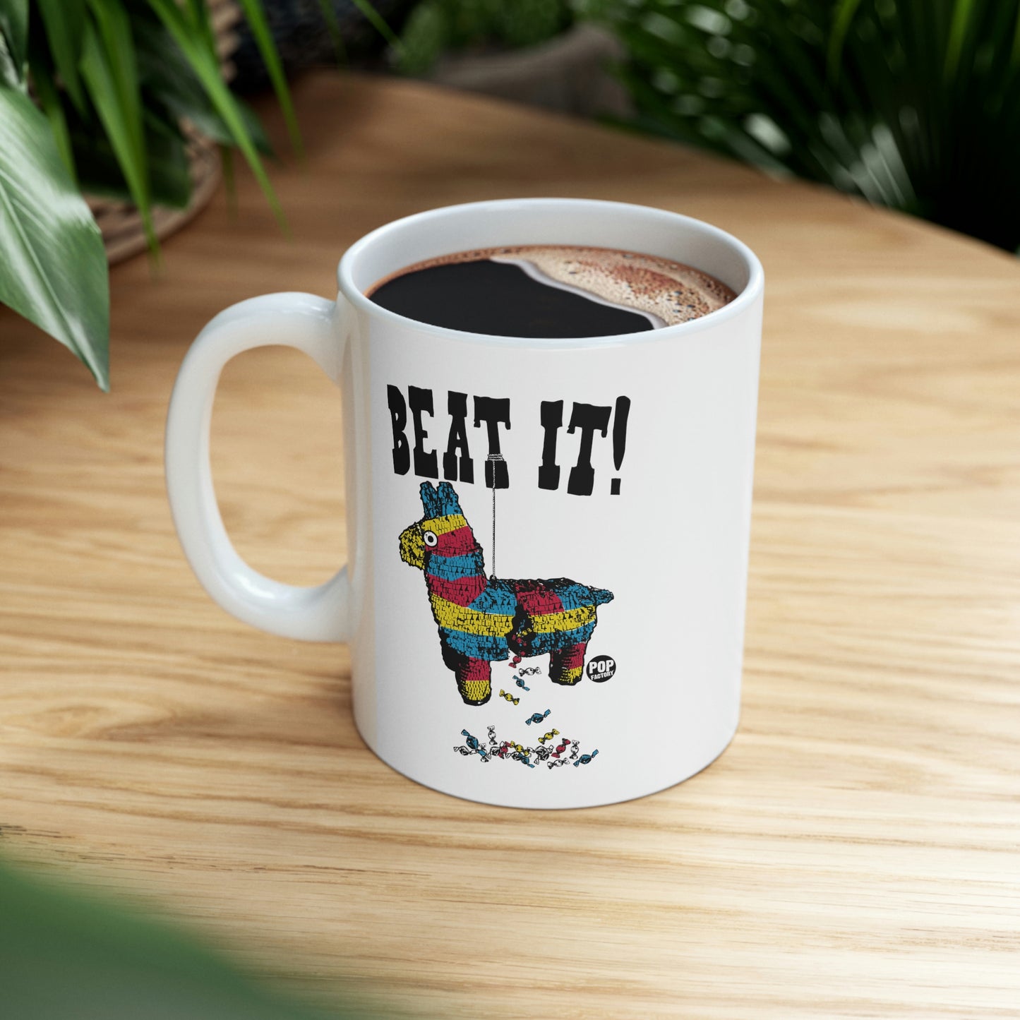 BEAT IT Piñata COFFEE MUG