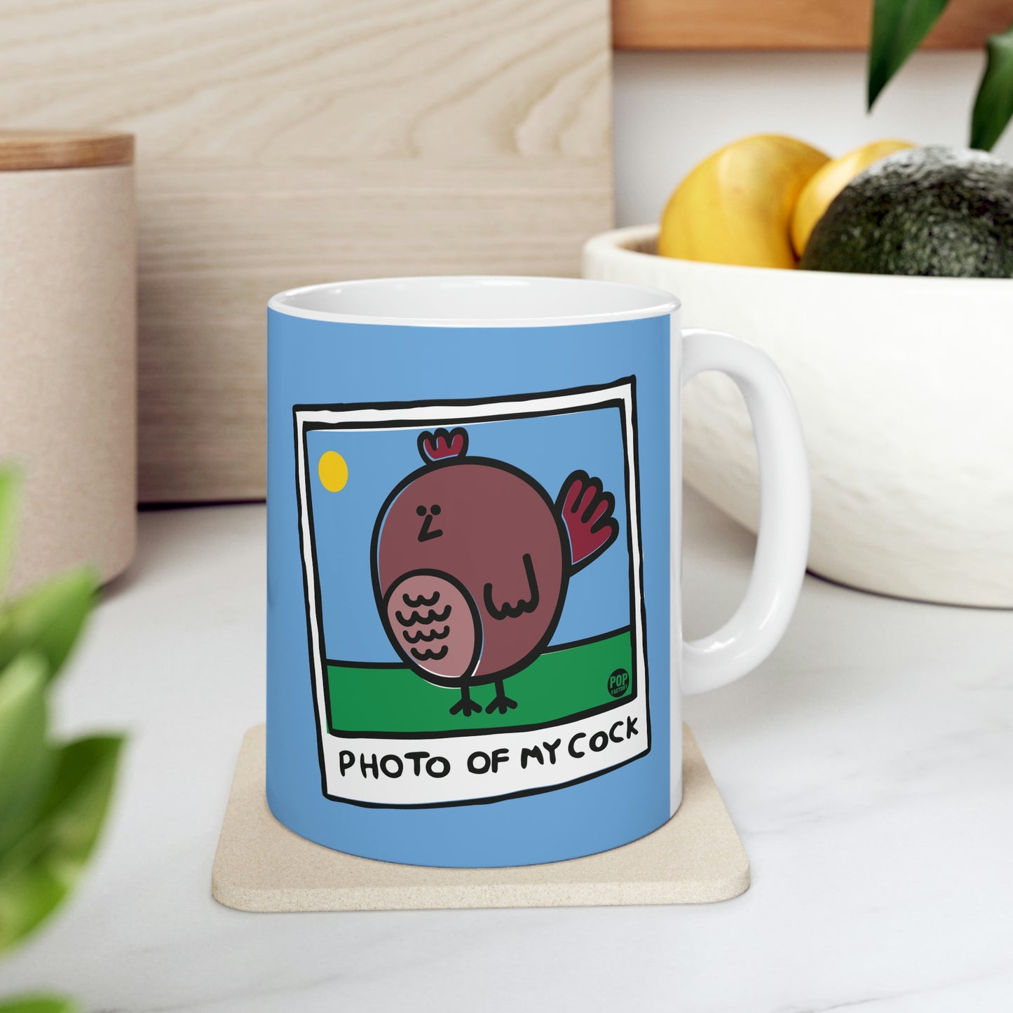 PHOTO OF MY COCK COFFEE MUG