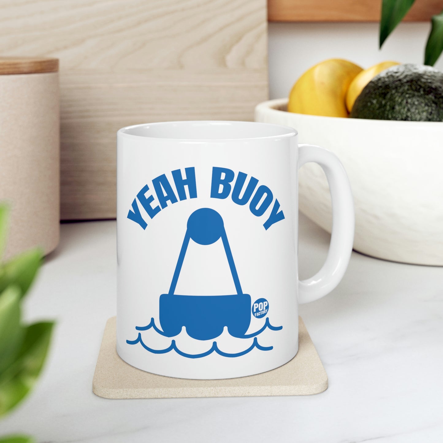 YEAH BUOY COFFEE MUG