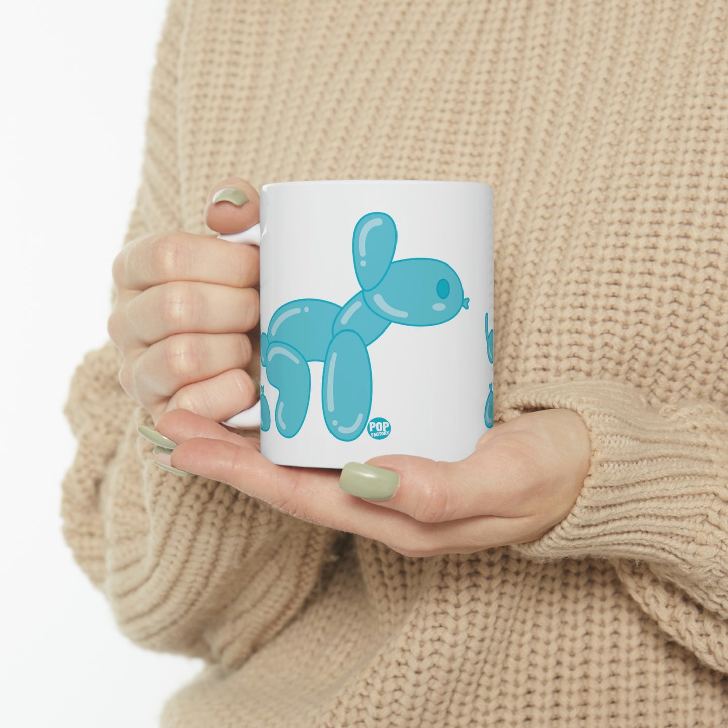 BALLOON DOG POOP COFFEE MUG