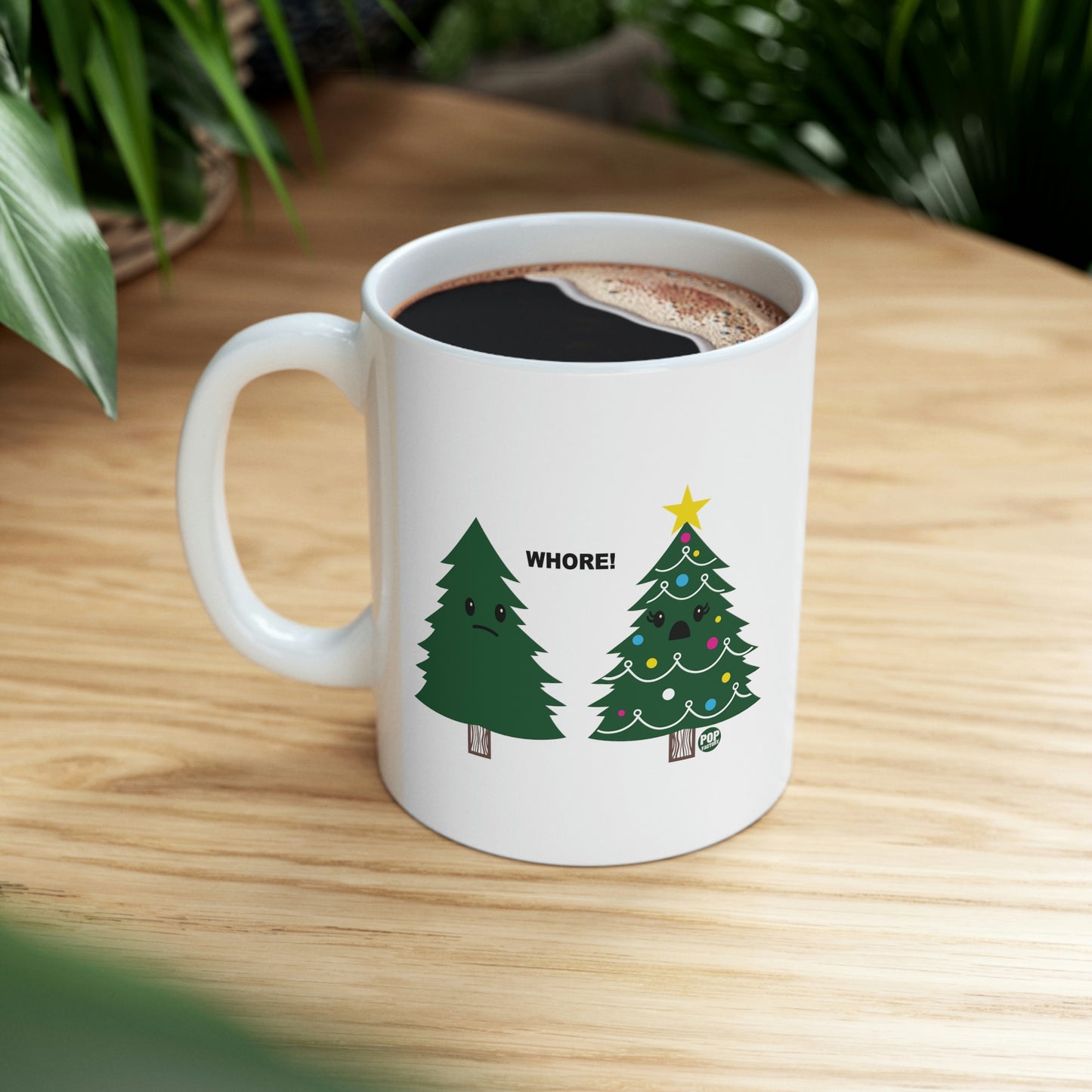 Xmas Tree Whore Mug