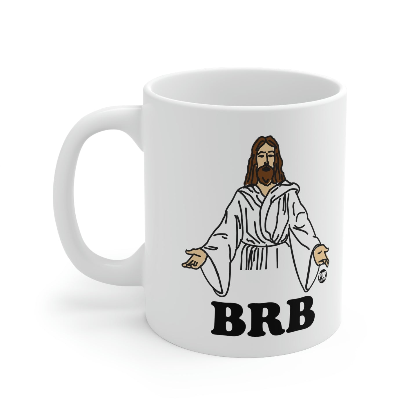 BRB JESUS COFFEE MUG