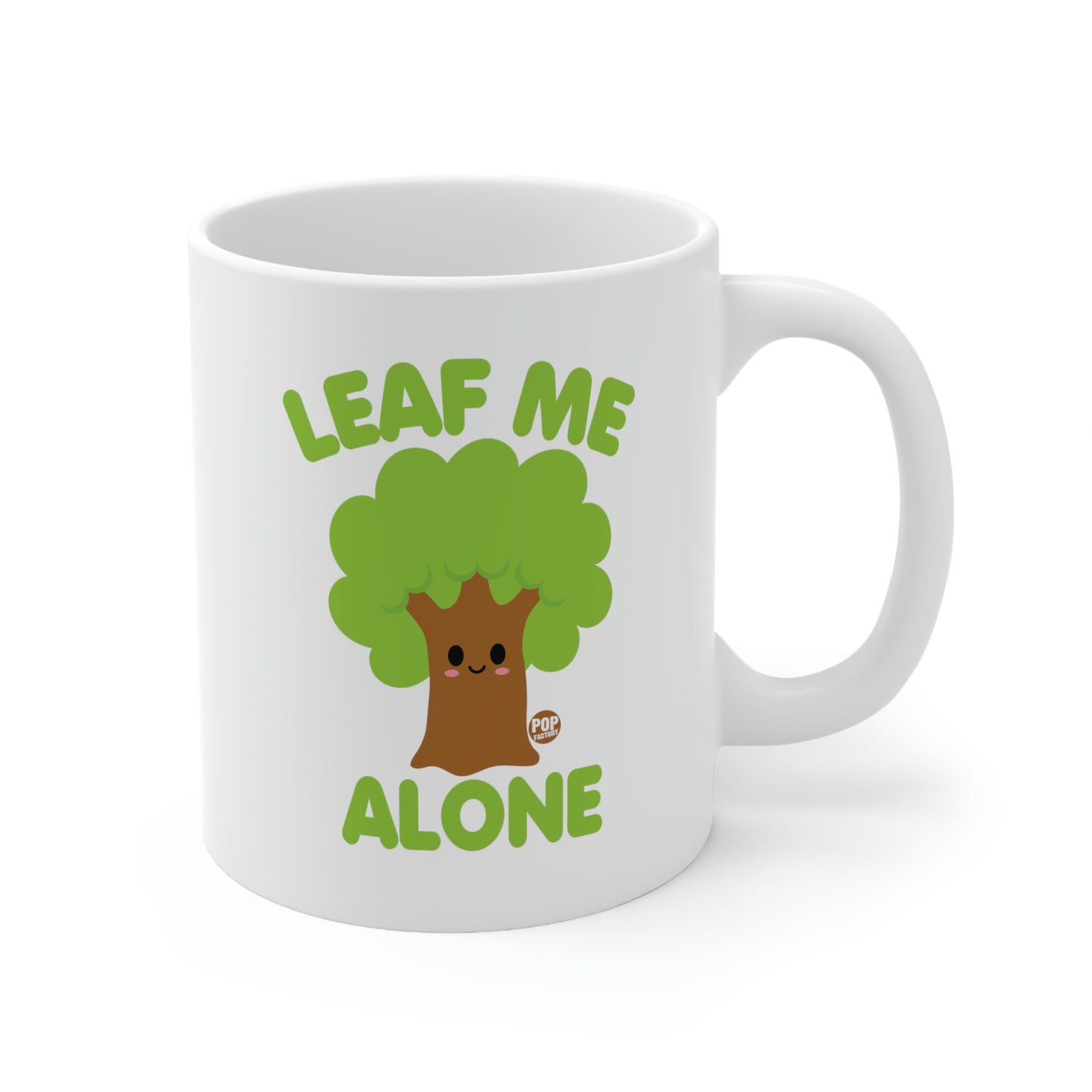 Leaf Me Alone Tree Coffee Mug