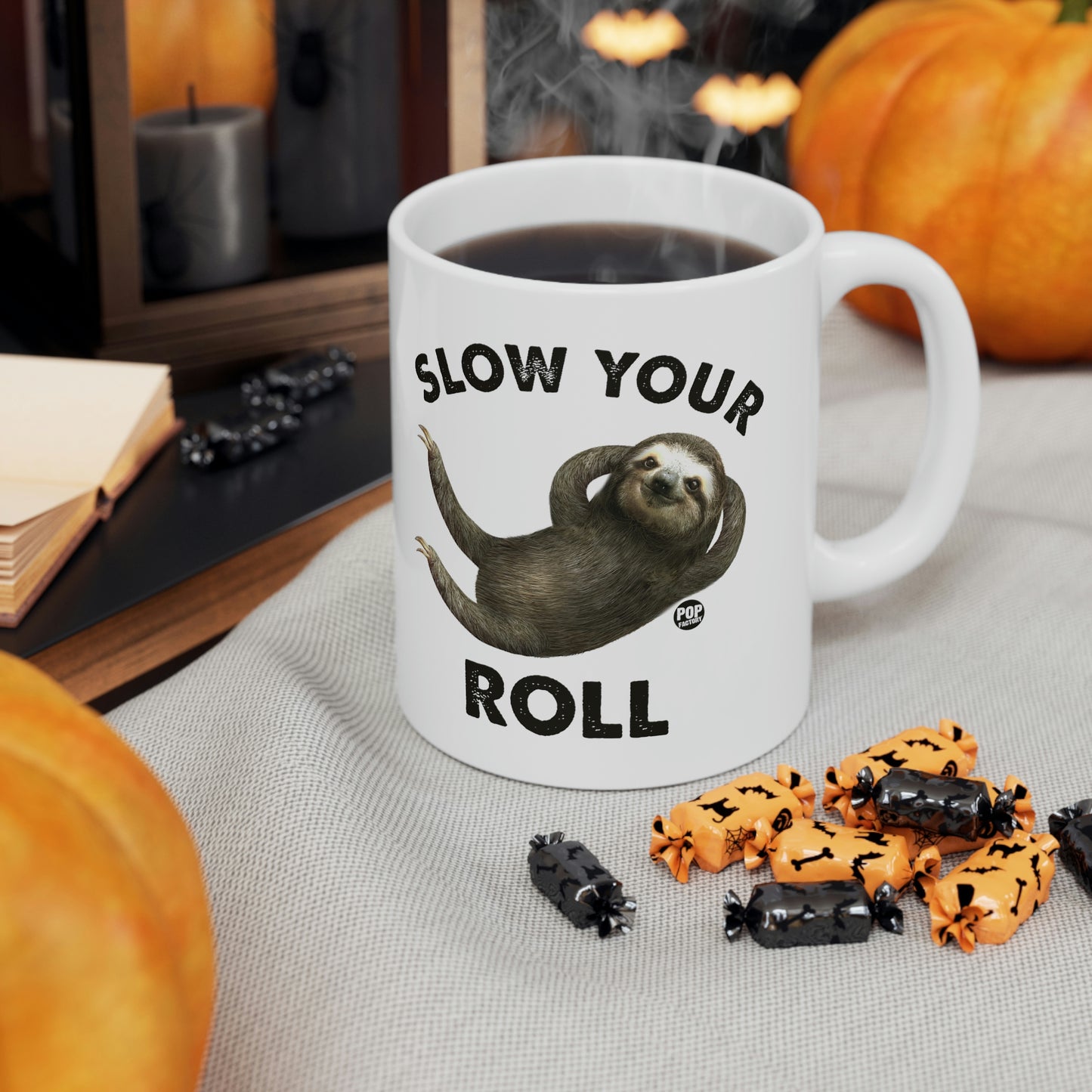 Slow Your Roll Sloth Mug
