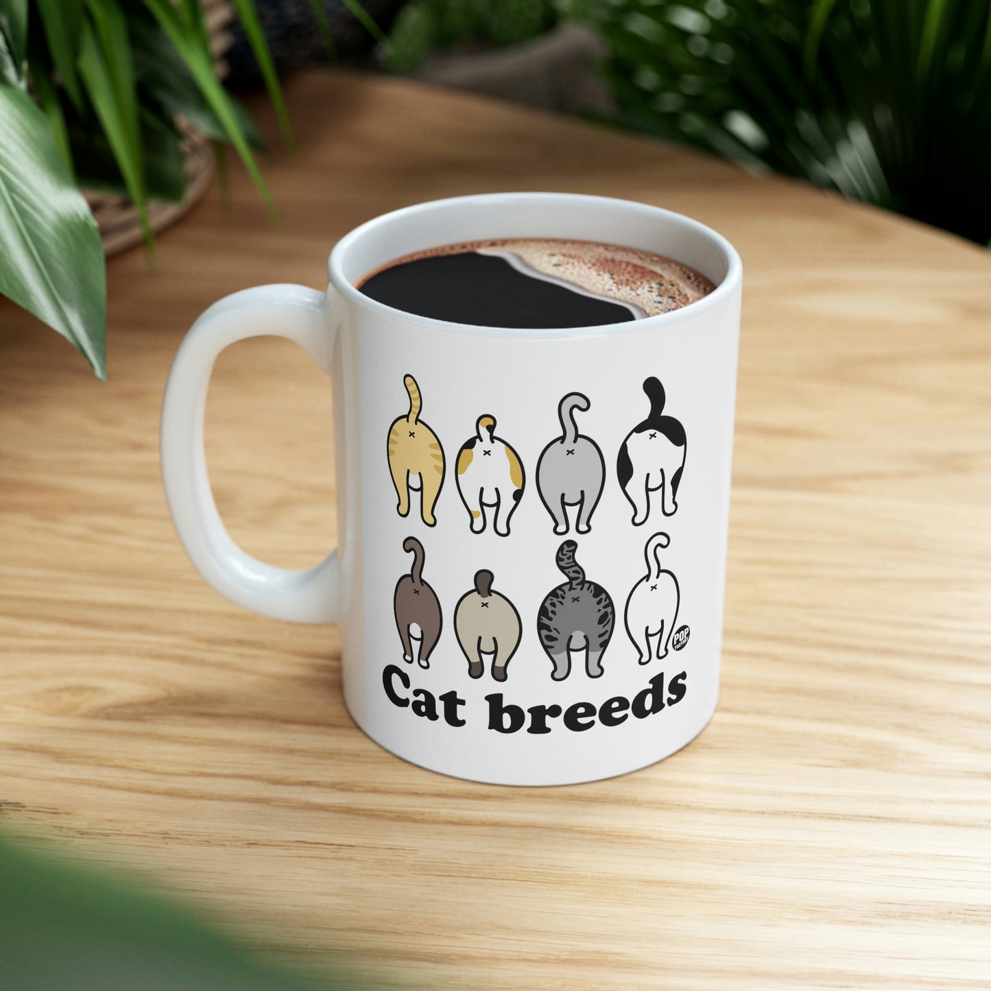 CAT BREEDS COFFEE MUG