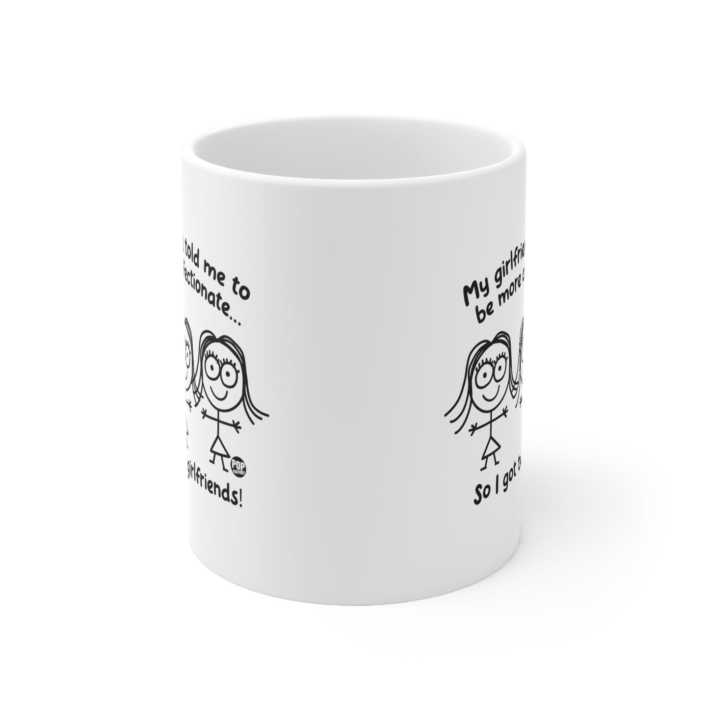 Two Girlfriends Girl Mug