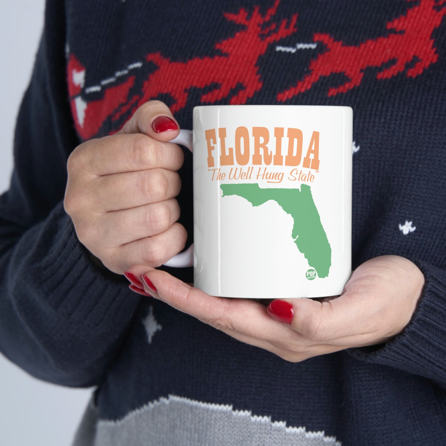 FLORIDA WELL HUNG STATE COFFEE MUG