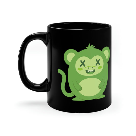 DEADIMALS MONKEY COFFEE MUG - Halloween Edition