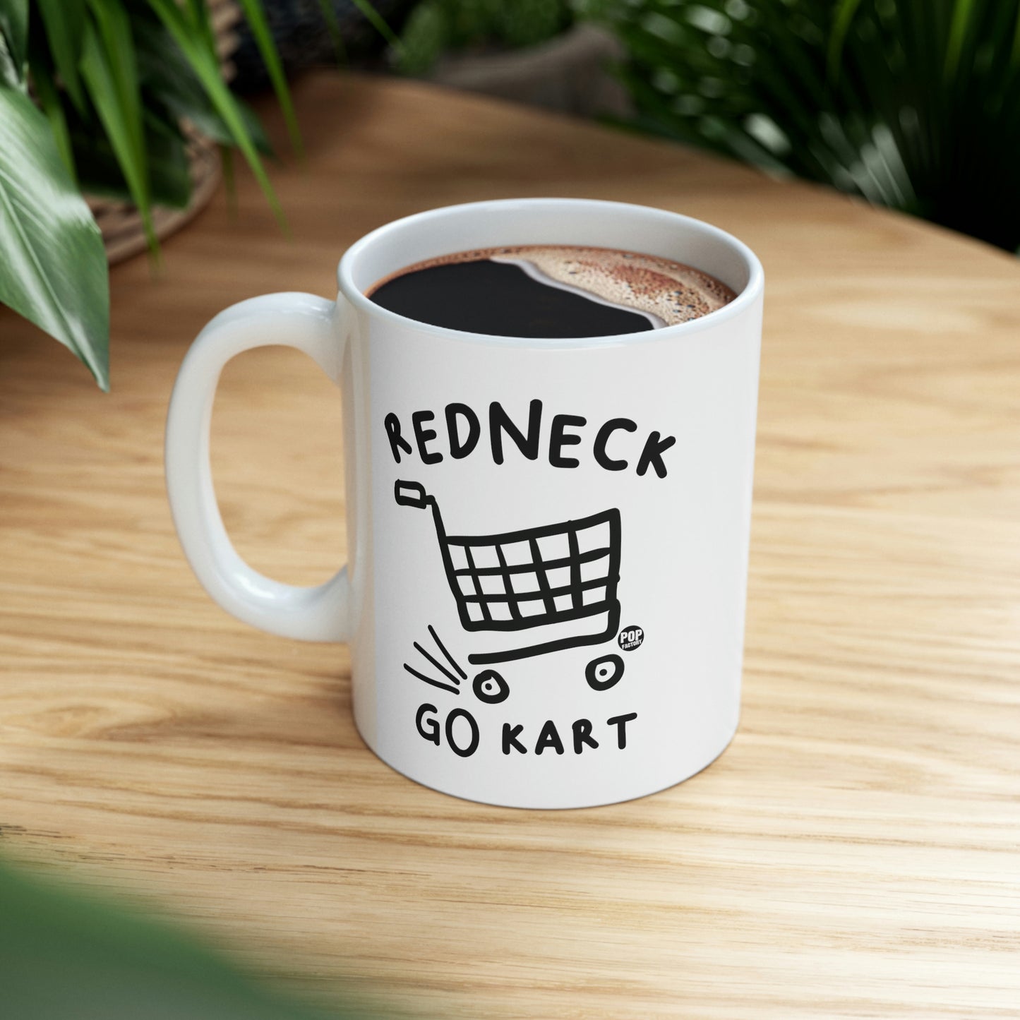 REDNECK GO KART COFFEE MUG