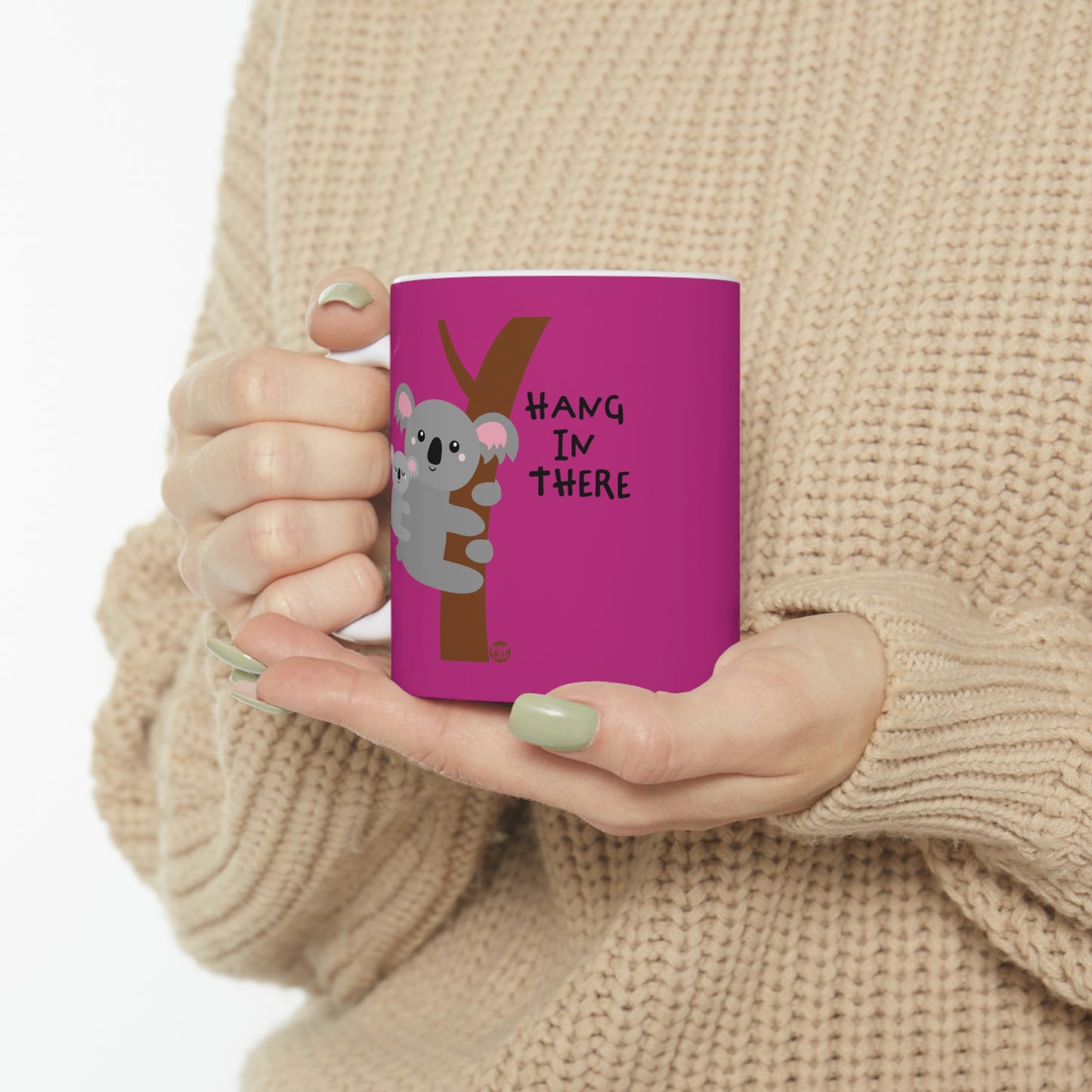 HANG IN THERE KOALA COFFEE MUG