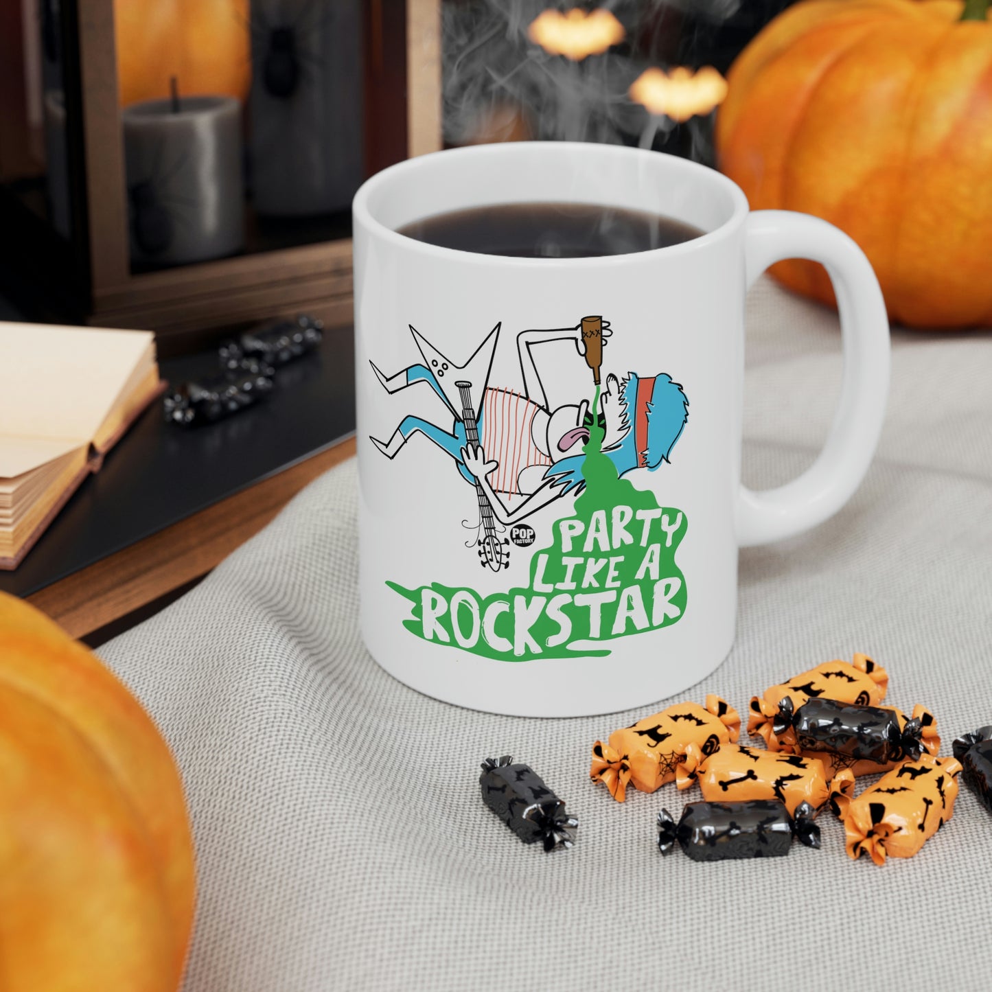 PARTY LIKE A ROCKSTAR COFFEE MUG