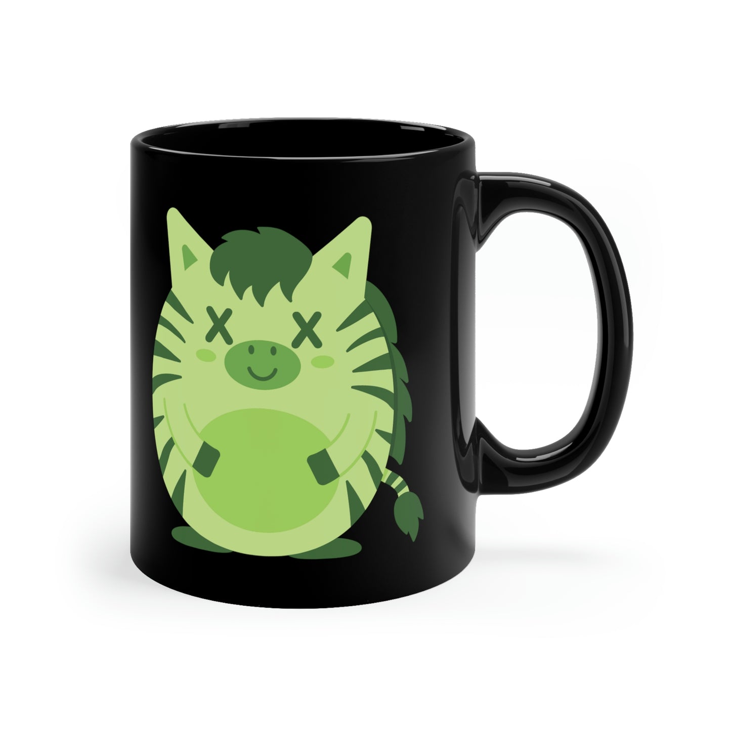 DEADIMALS ZEBRA COFFEE MUG