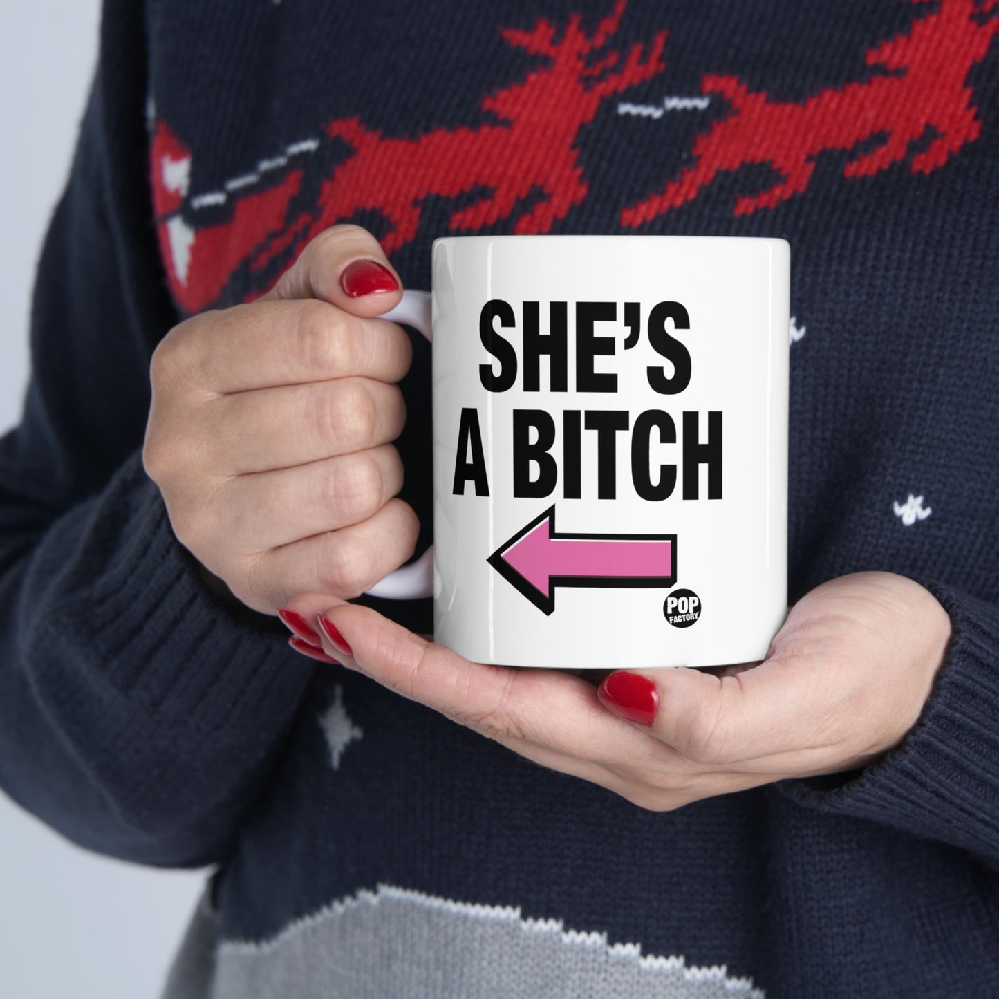 She's A Bitch Mug