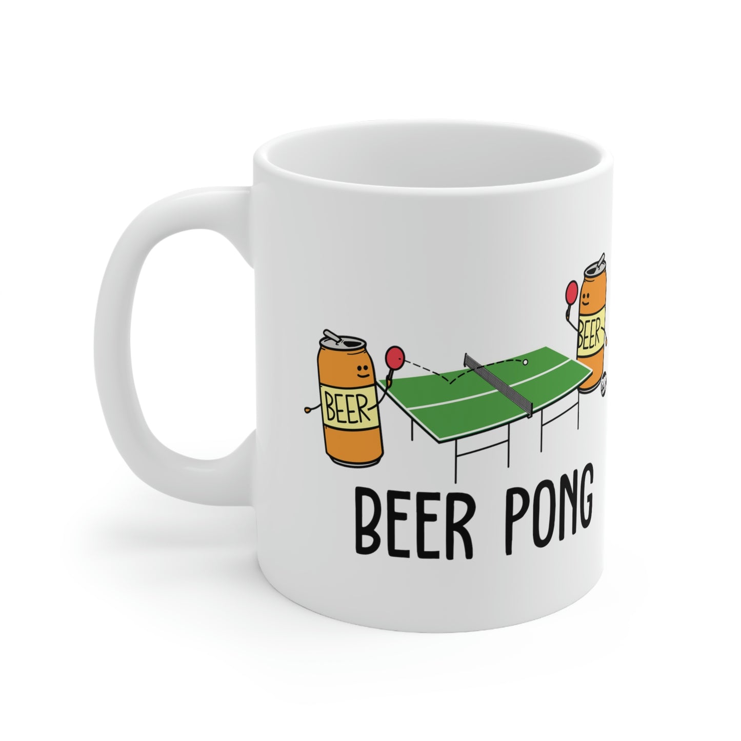 BEER PONG COFFEE MUG