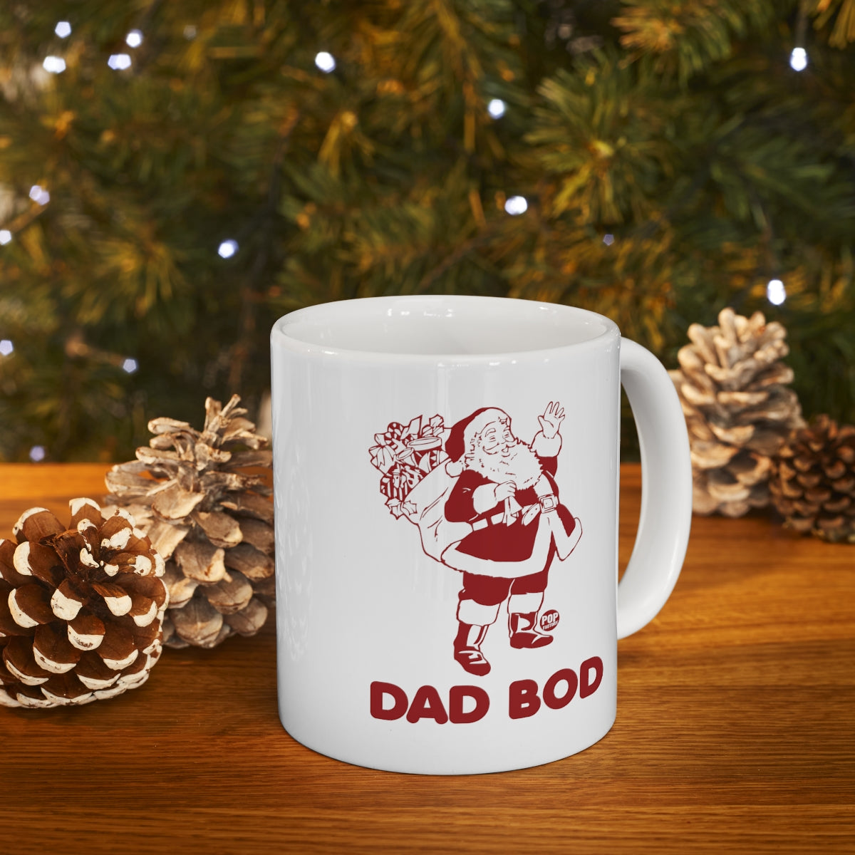 DAD BOD SANTA COFFEE MUG