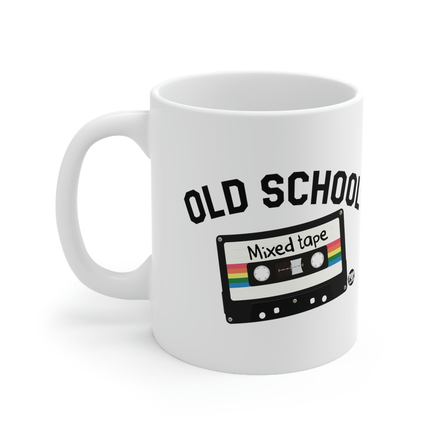 OLD SCHOOL MIXED TAPE COFFEE MUG