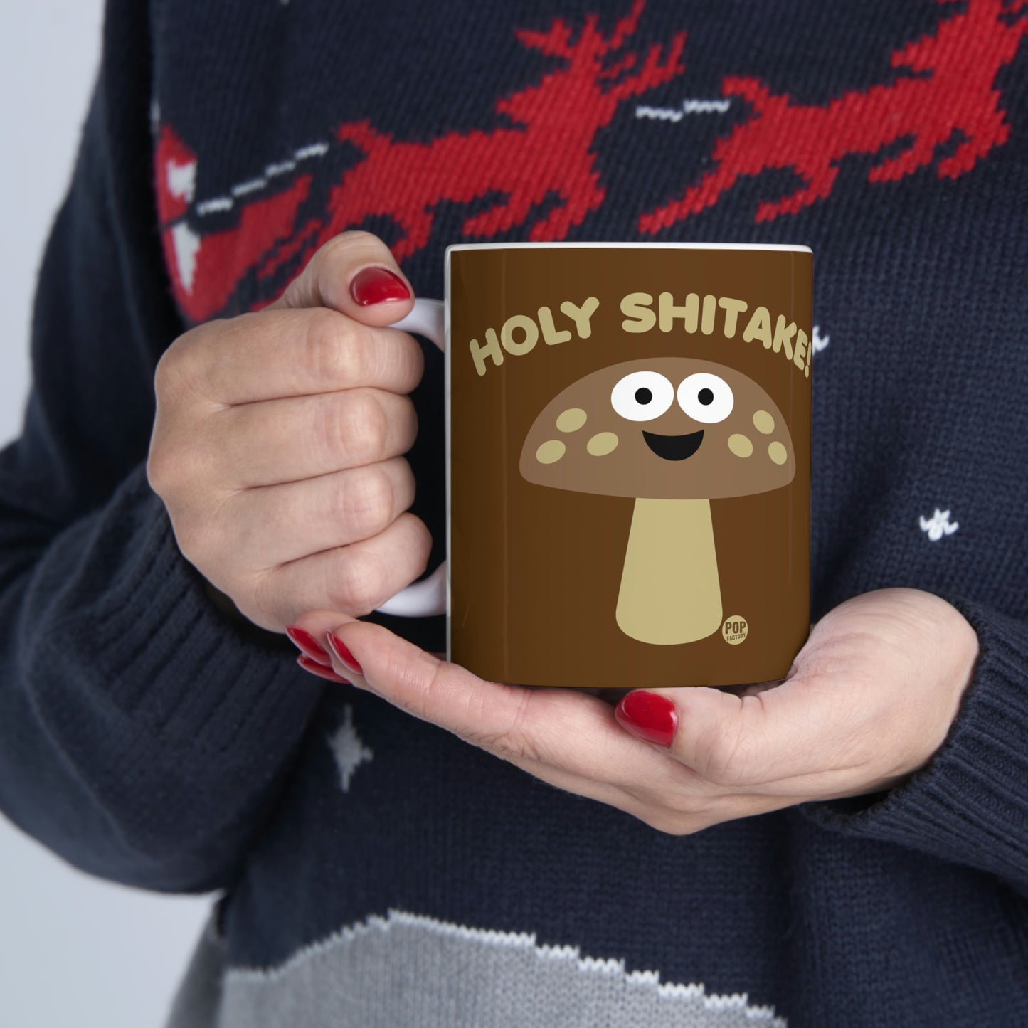 HOLY SHITAKE COFFEE MUG