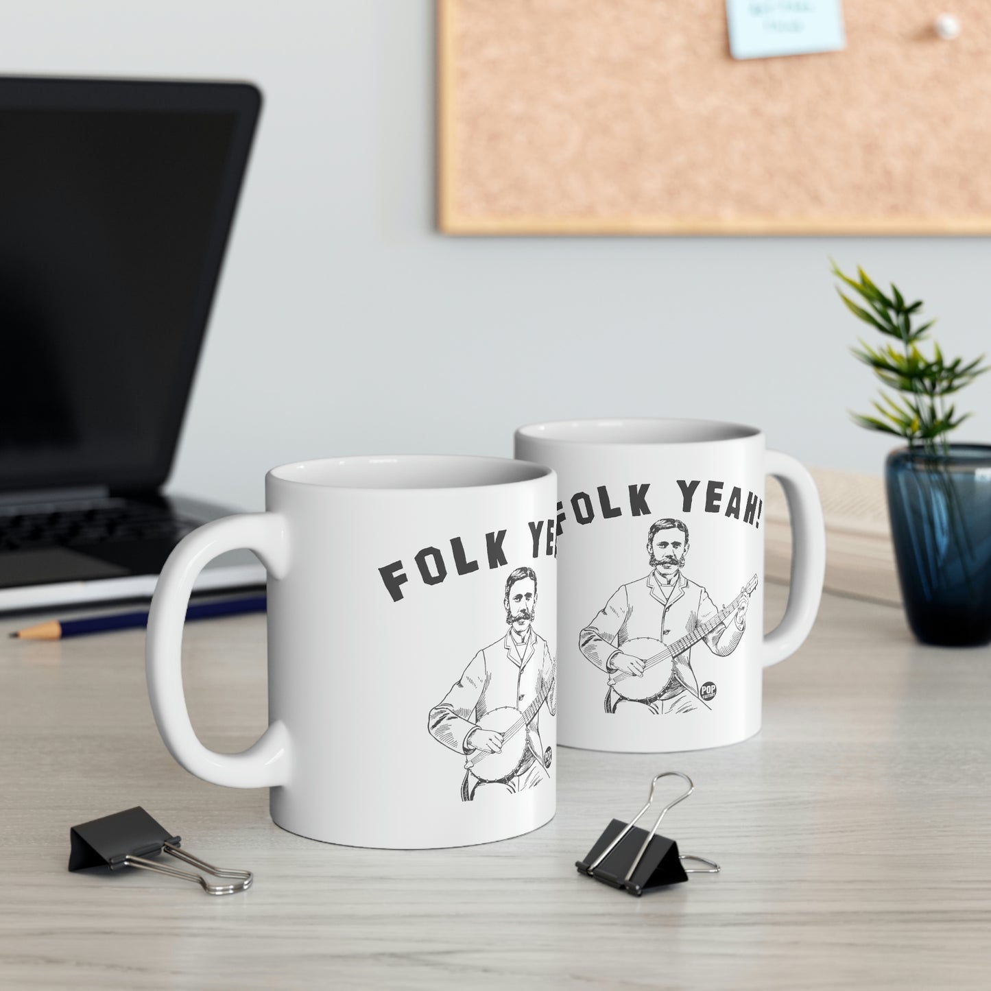 FOLK YEAH! COFFEE MUG