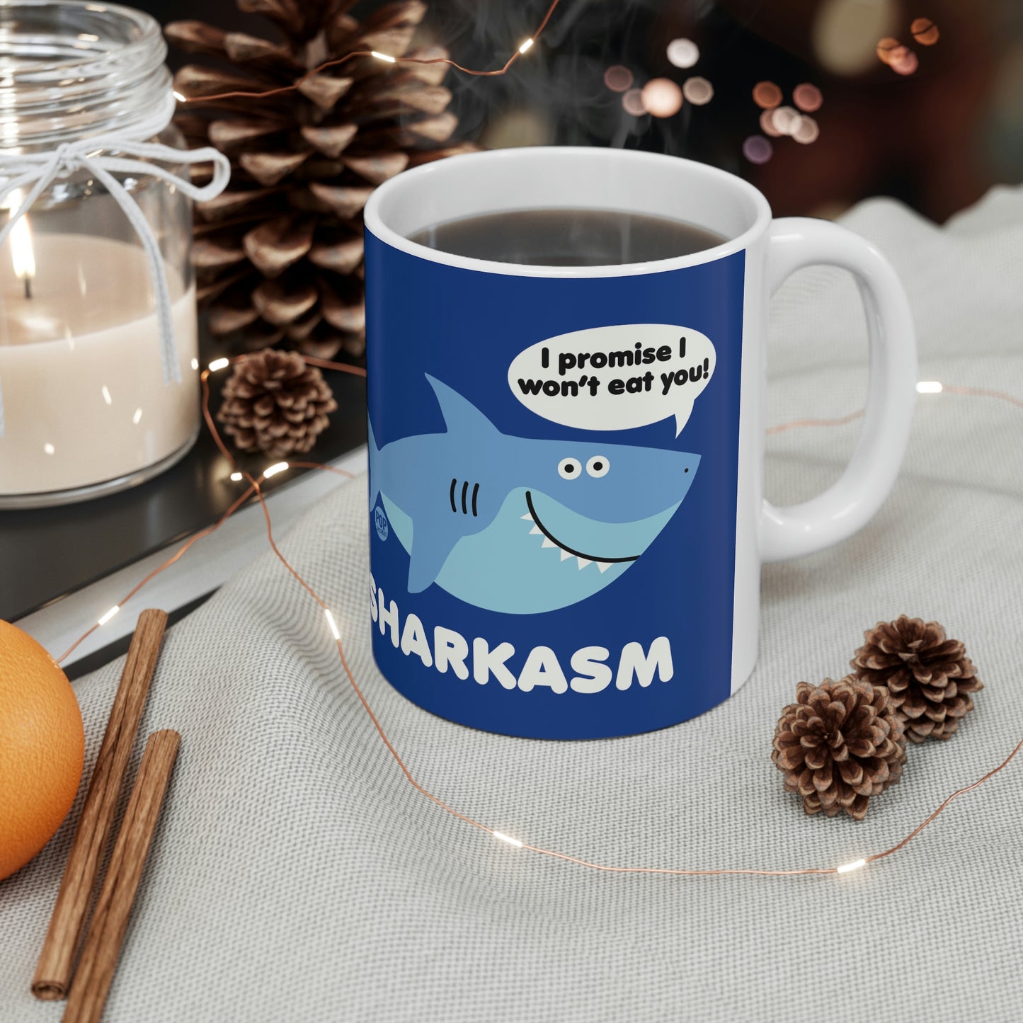 Sharkasm Mug