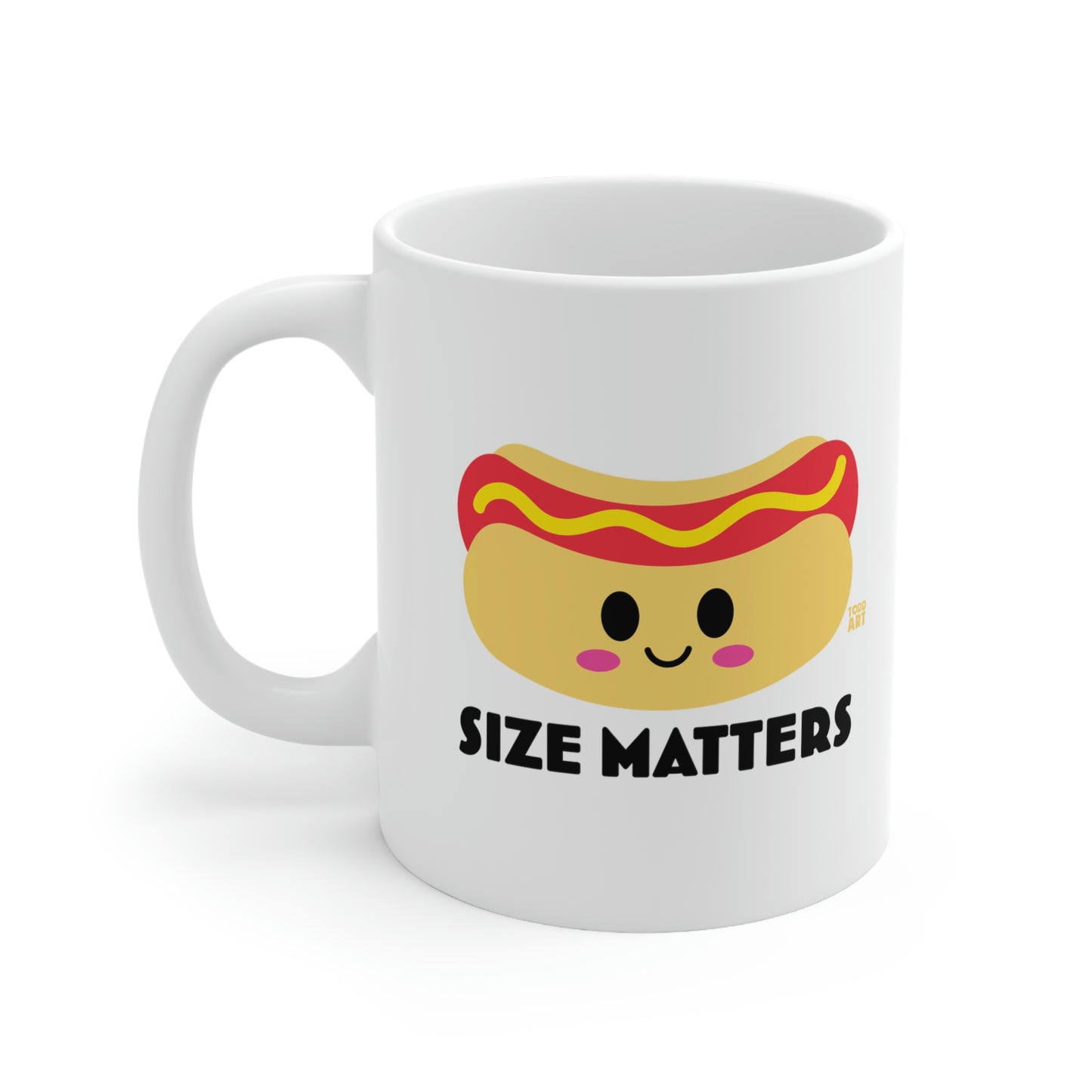 Size Matters Hot Dog Mug