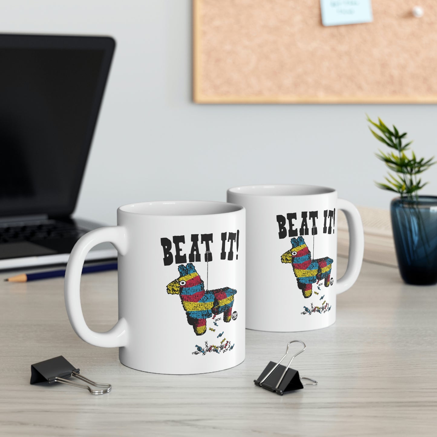 BEAT IT Piñata COFFEE MUG