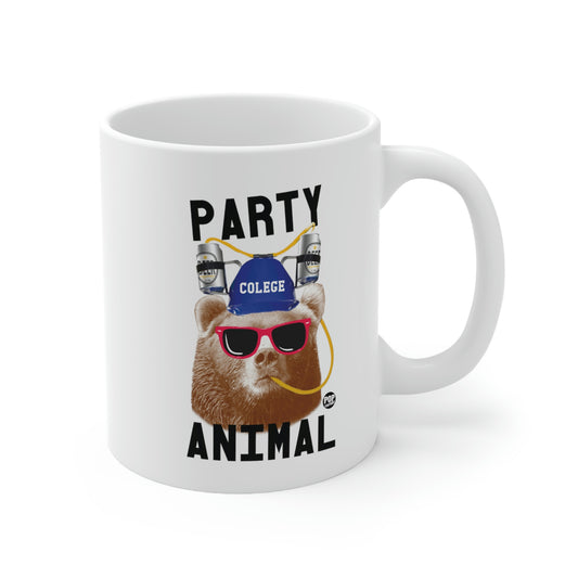 PARTY ANIMAL BEAR  COFFEE MUG