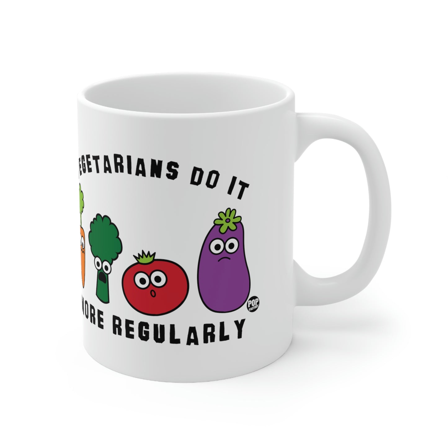 Vegetarians Do More Regular Mug